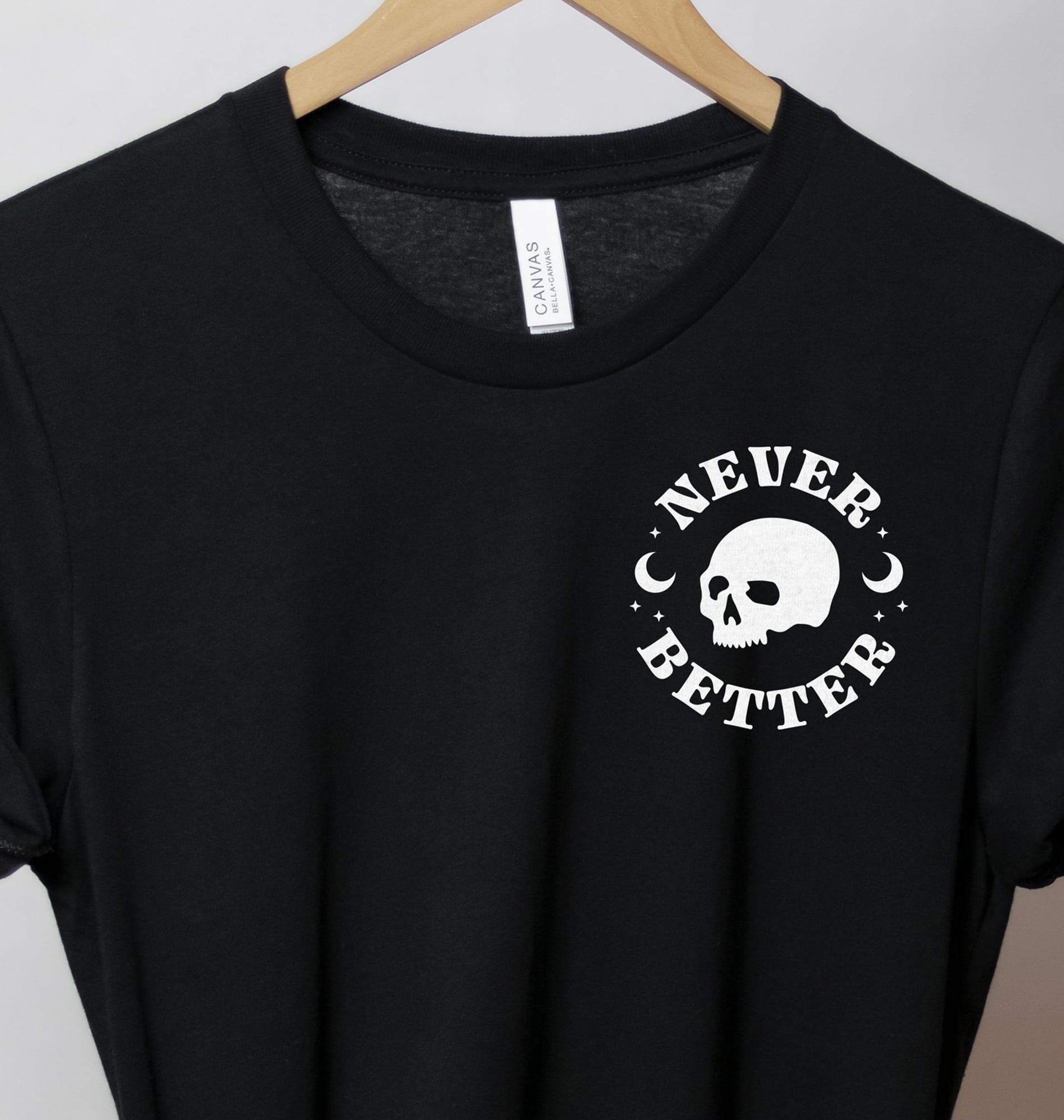 Never Better Edgy Halloween Tee - Holidayshirts.com