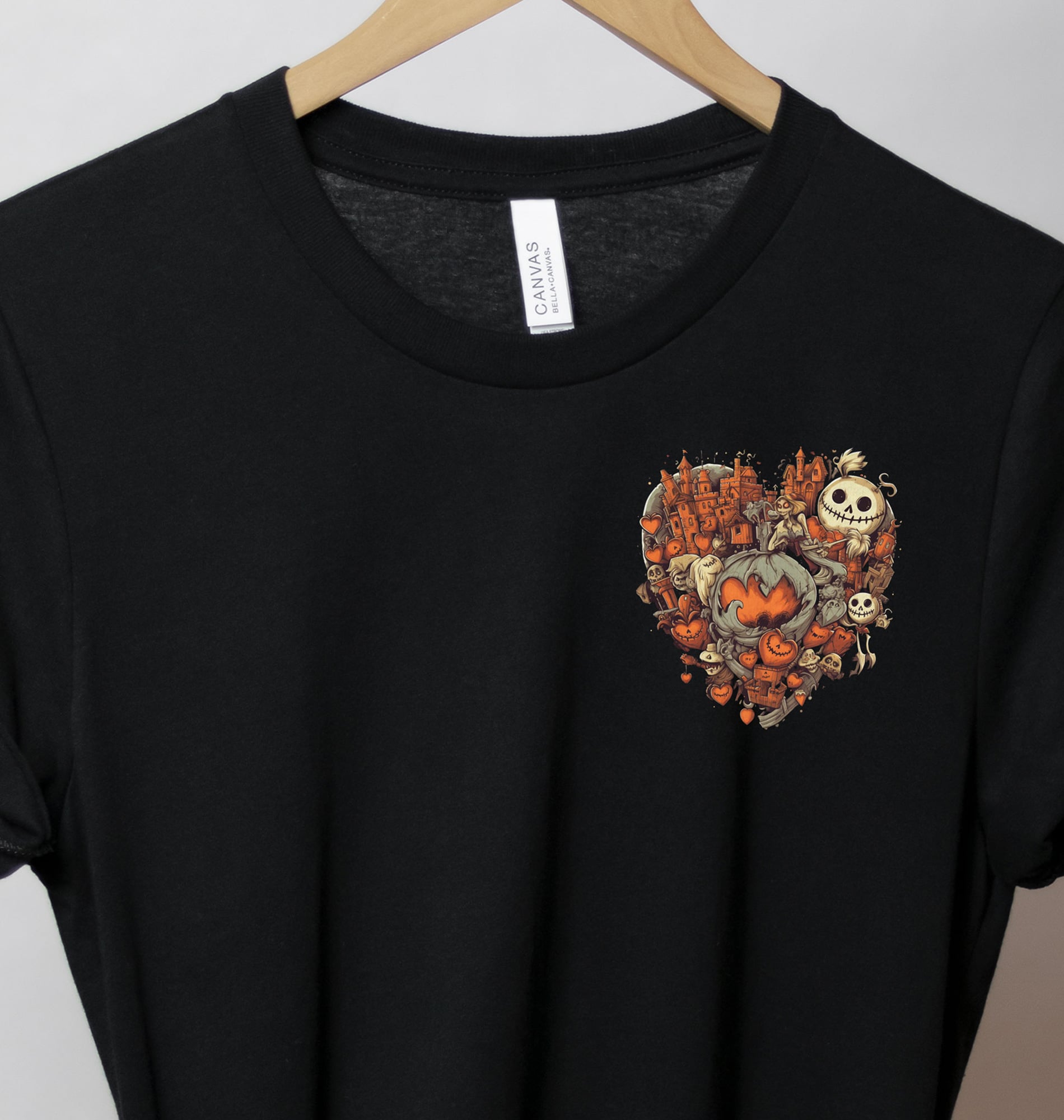 Spooky Heart Halloween Tee By Holidayshirts