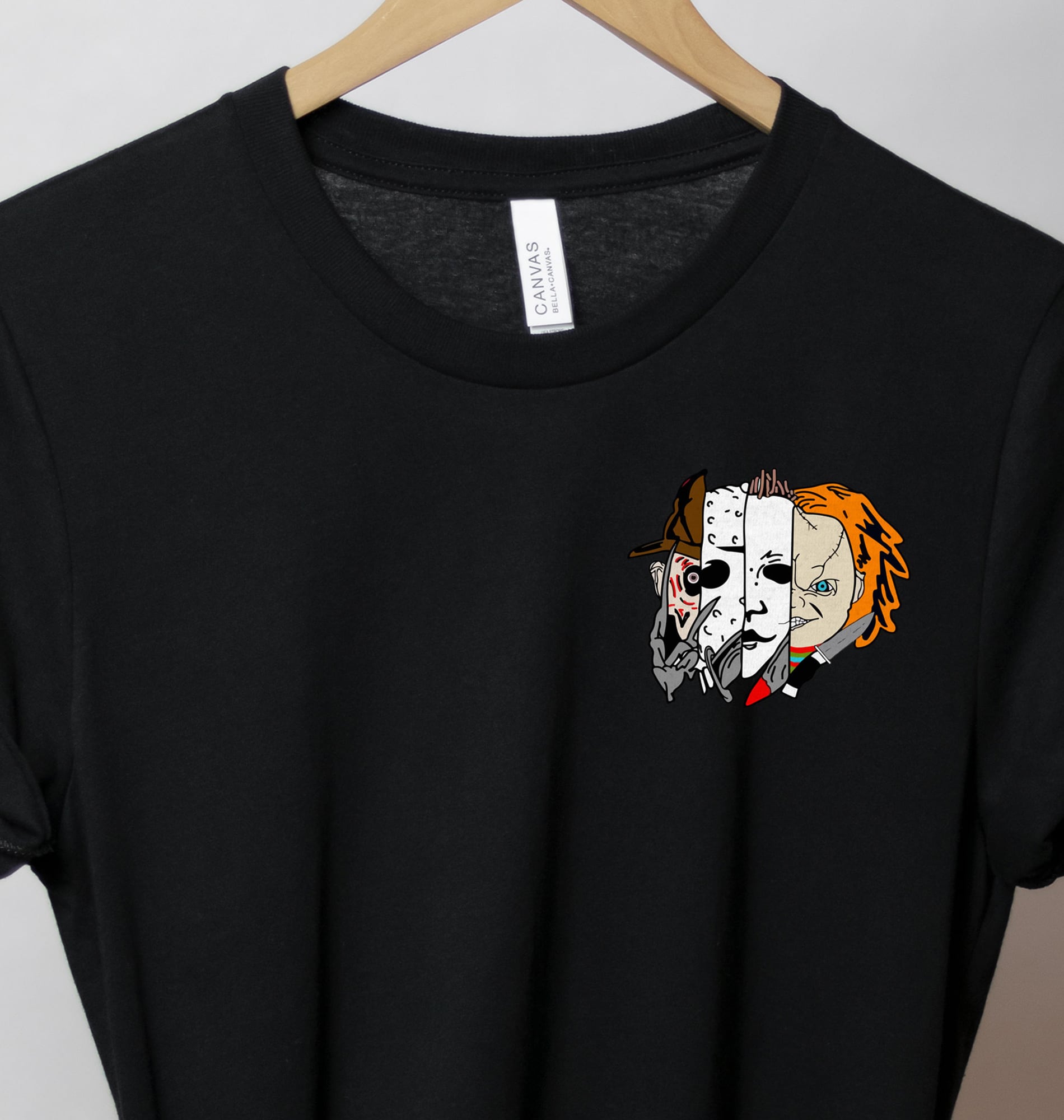 Spooky Horror Icon Halloween Tee By Holidayshirts