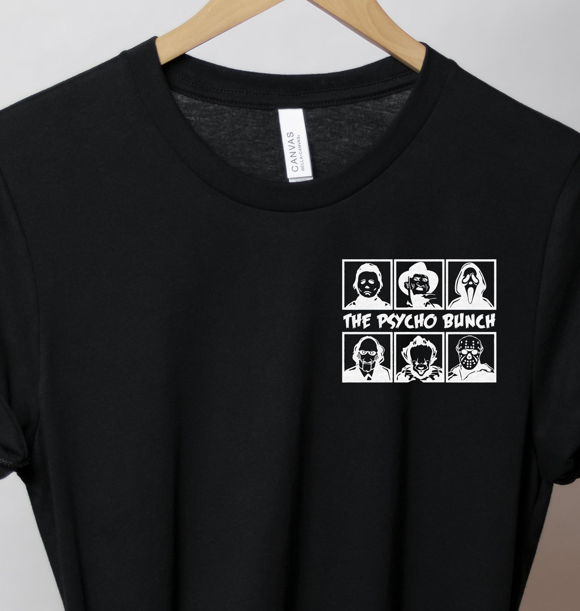 Holidayshirts Psycho Bunch Halloween Athletic Tee
