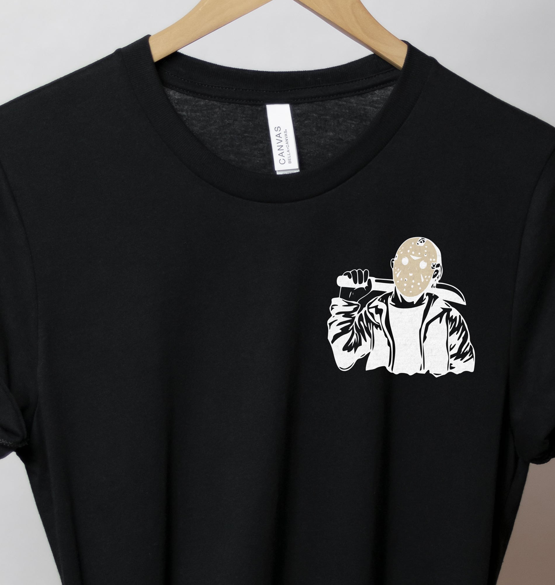 Elegant Vorhees Halloween Tee - Don't Mess