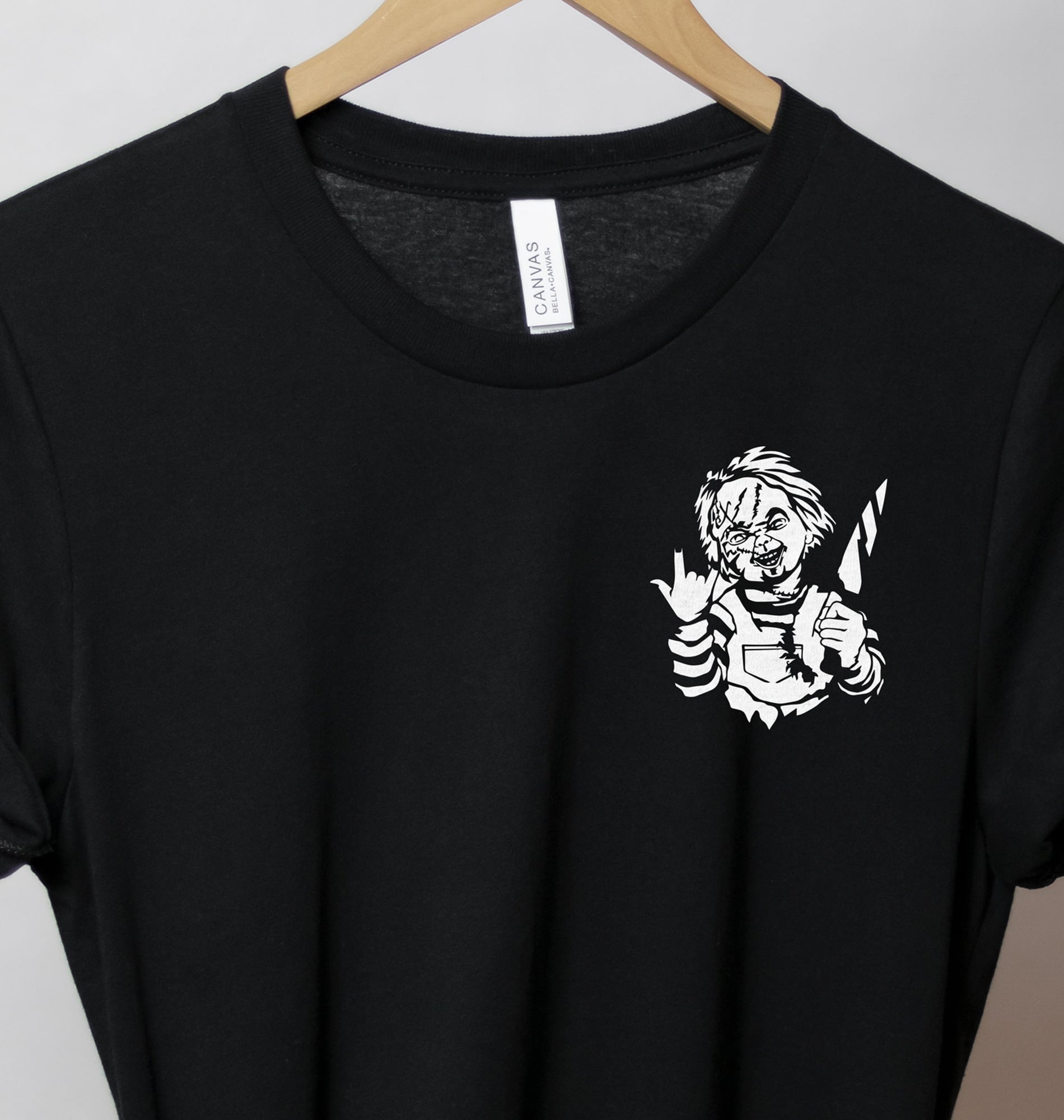 Chucky Vibe Comfy Halloween Tee - Holidayshirts