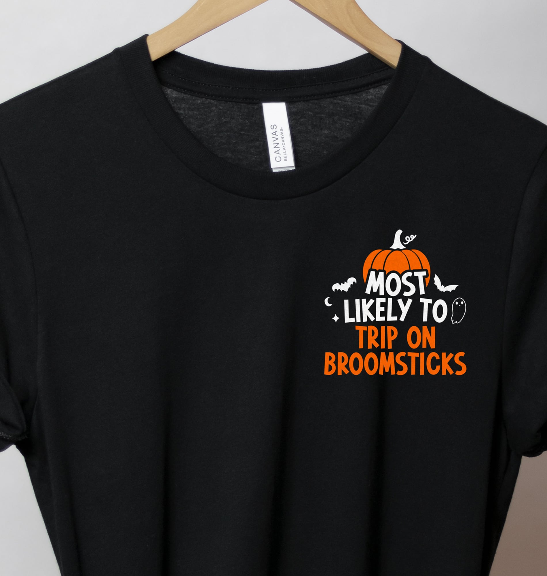 Most Likely To Trip On Broomsticks Halloween Halloween T-shirt