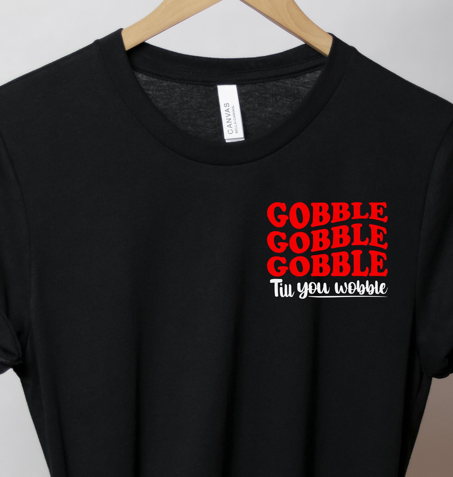 Holidayshirts.com's Gobble-wobble Thanksgiving Tee
