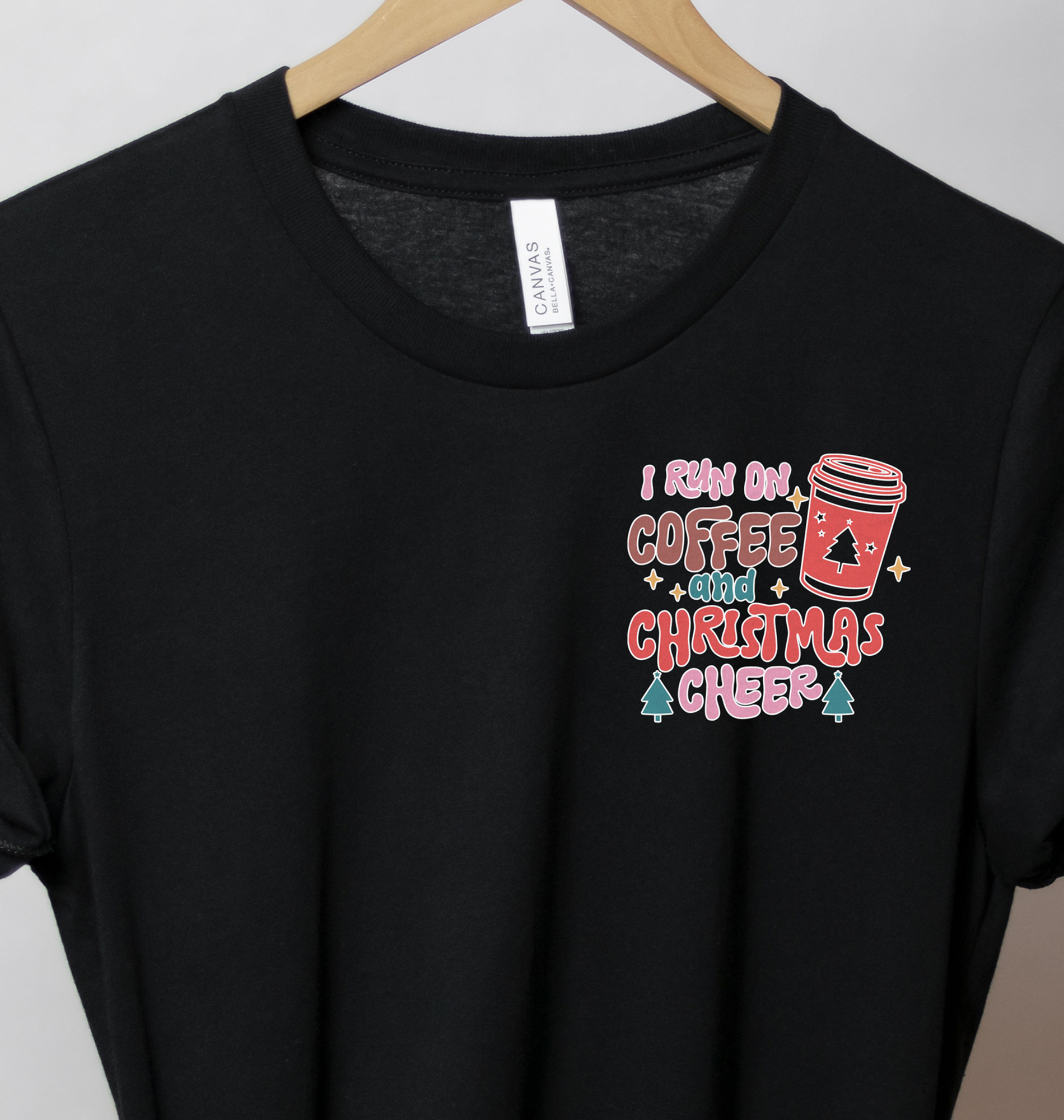 Coffee-lover's Festive Christmas Tee From Holidayshirts