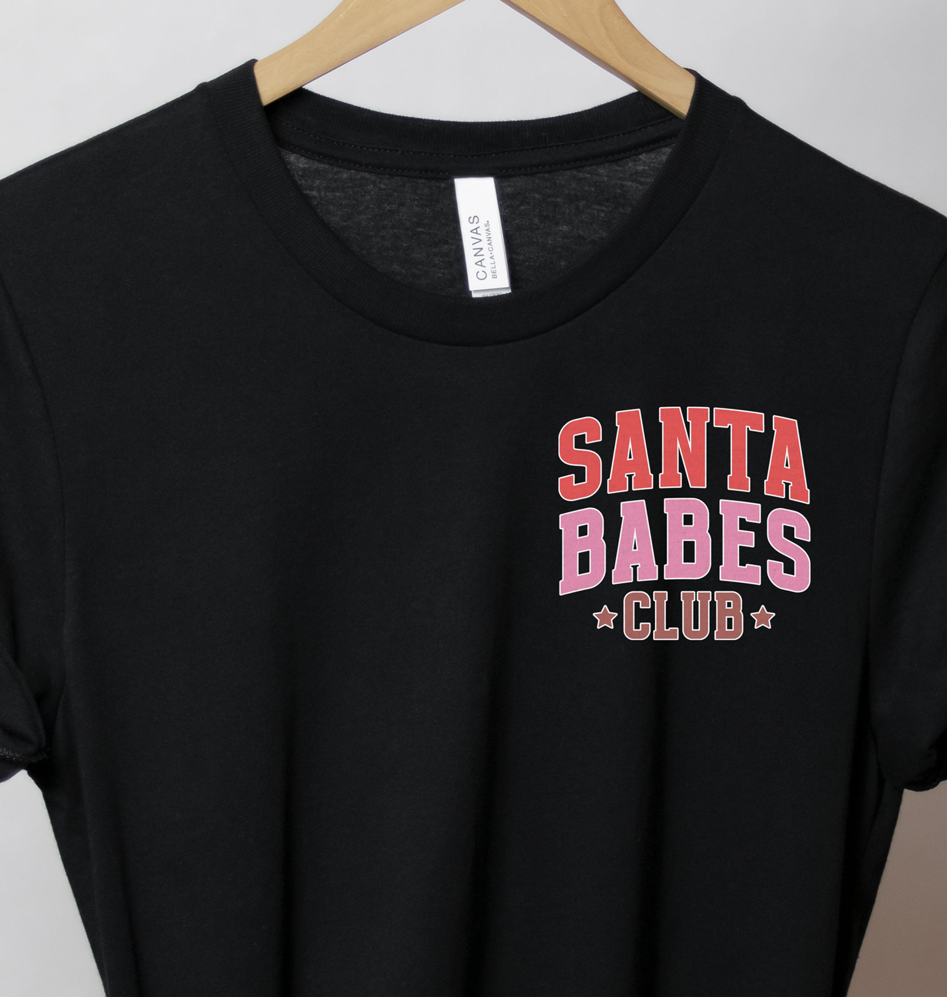 Santa Babes Club Festive Christmas Tee