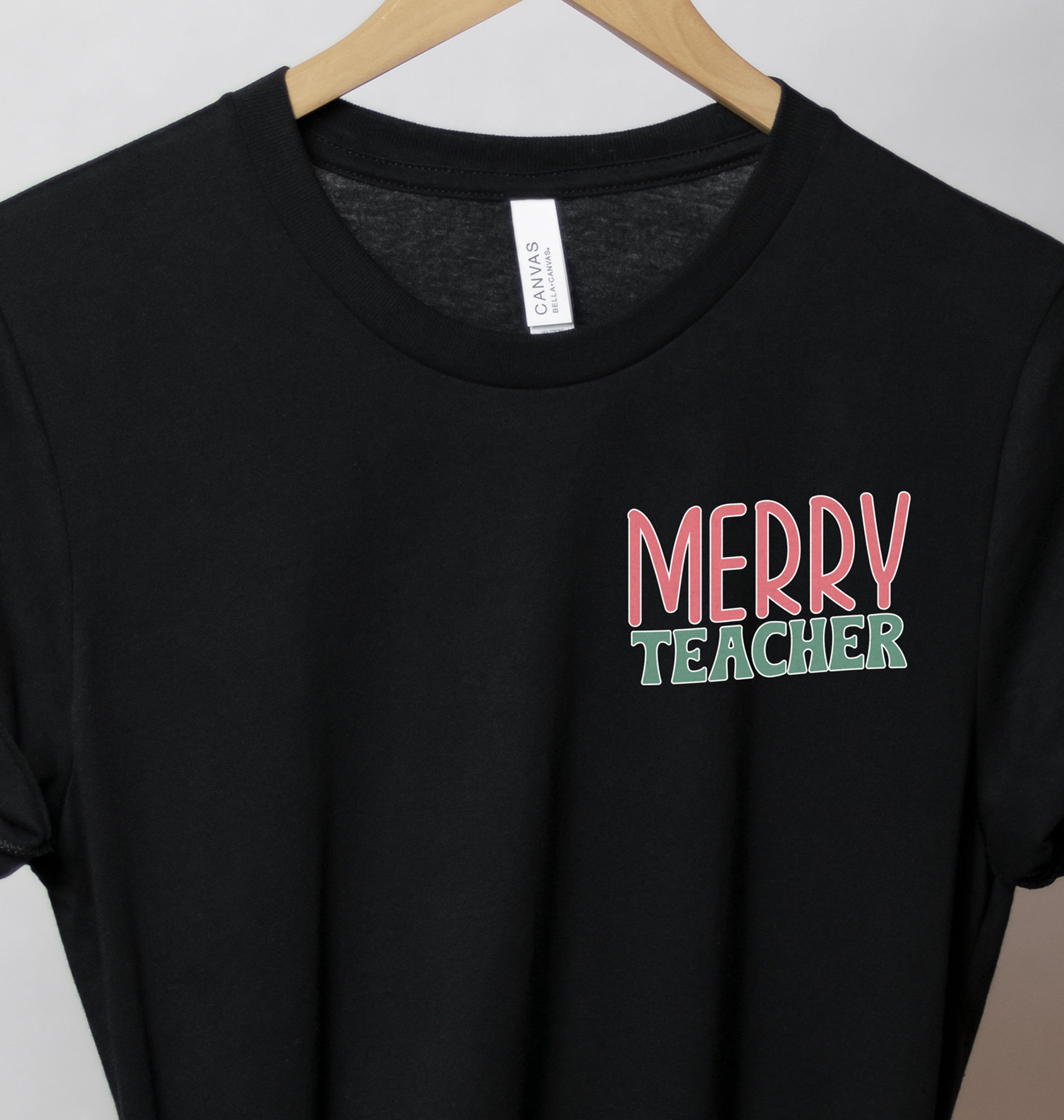 Merry Teacher Xmas Tee - Holidayshirts Exclusive