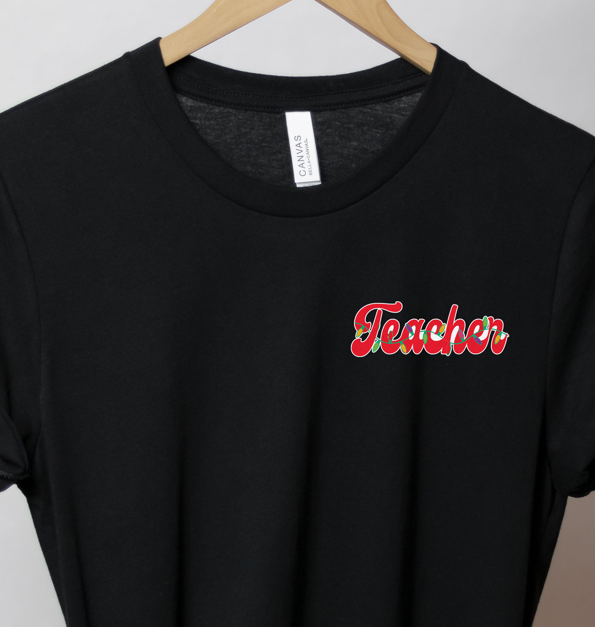 Teacher's Festive Christmas Tee By Holidayshirts