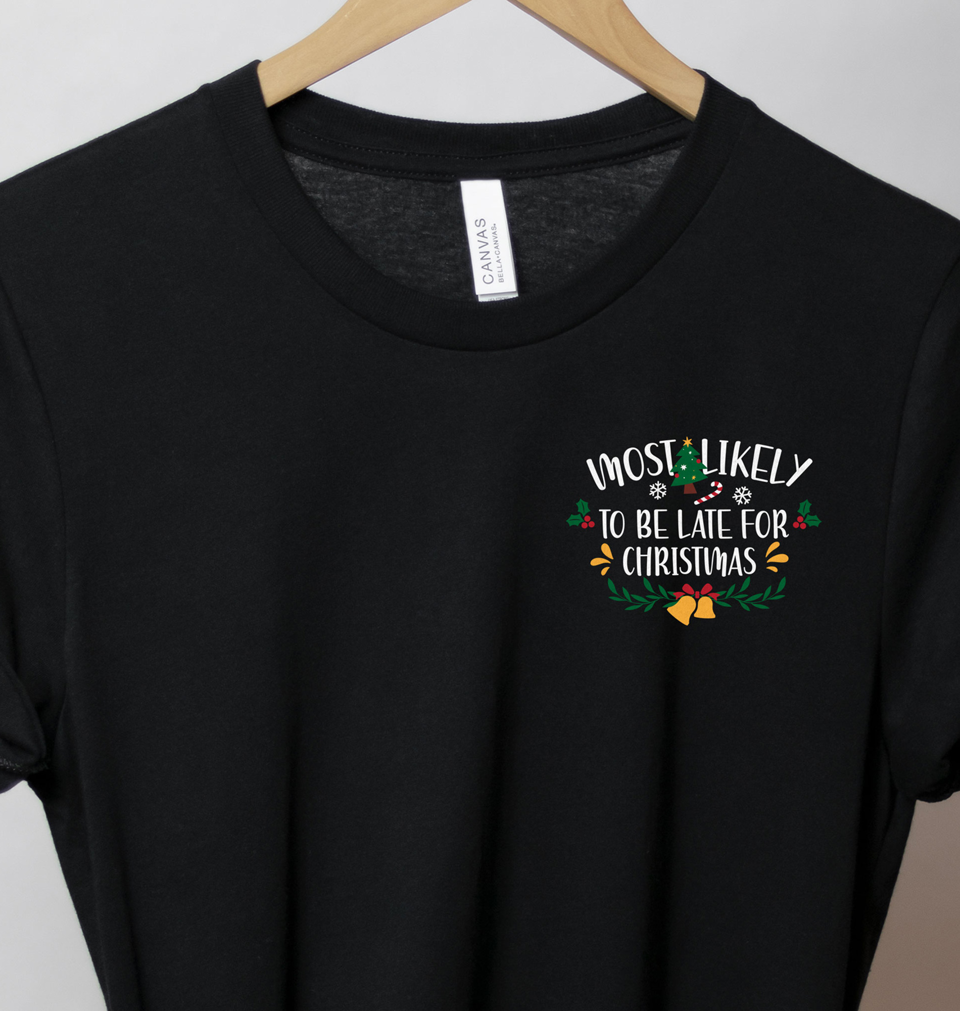 Late For Xmas Fun Holiday Tee - Holidayshirts.com