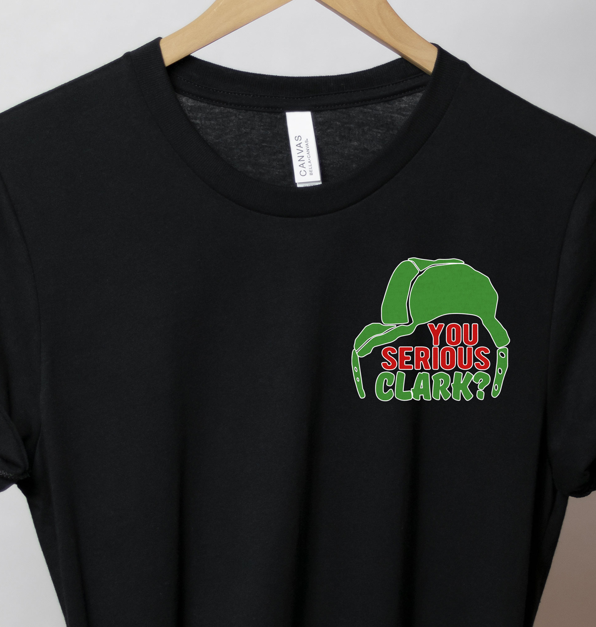 Clark's Quirky Quote Xmas Tee - Holidayshirts