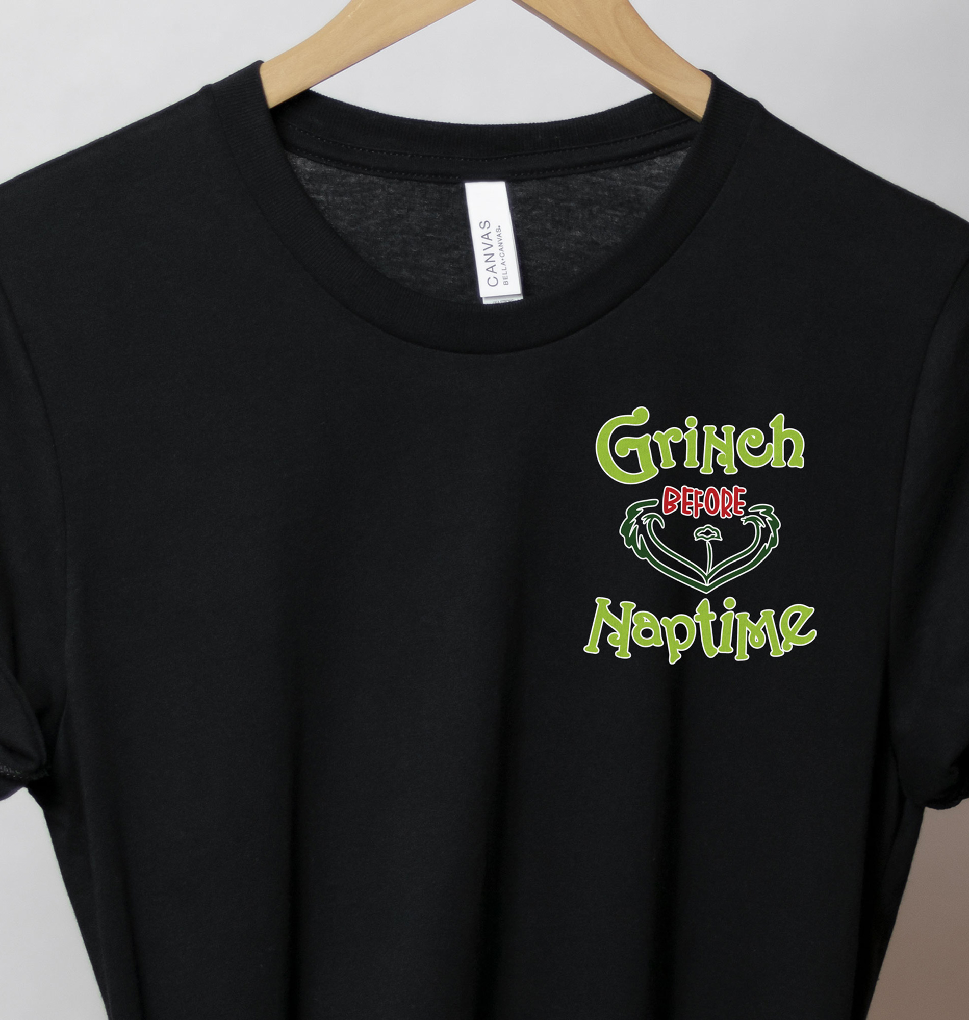 Grinch Naptime Festive Tee - Holidayshirts.com