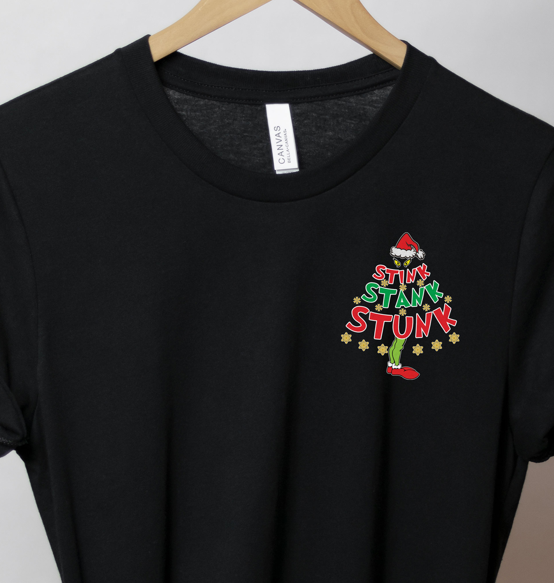 "stink Stank Stunk" Festive Xmas Tee From Holidayshirts
