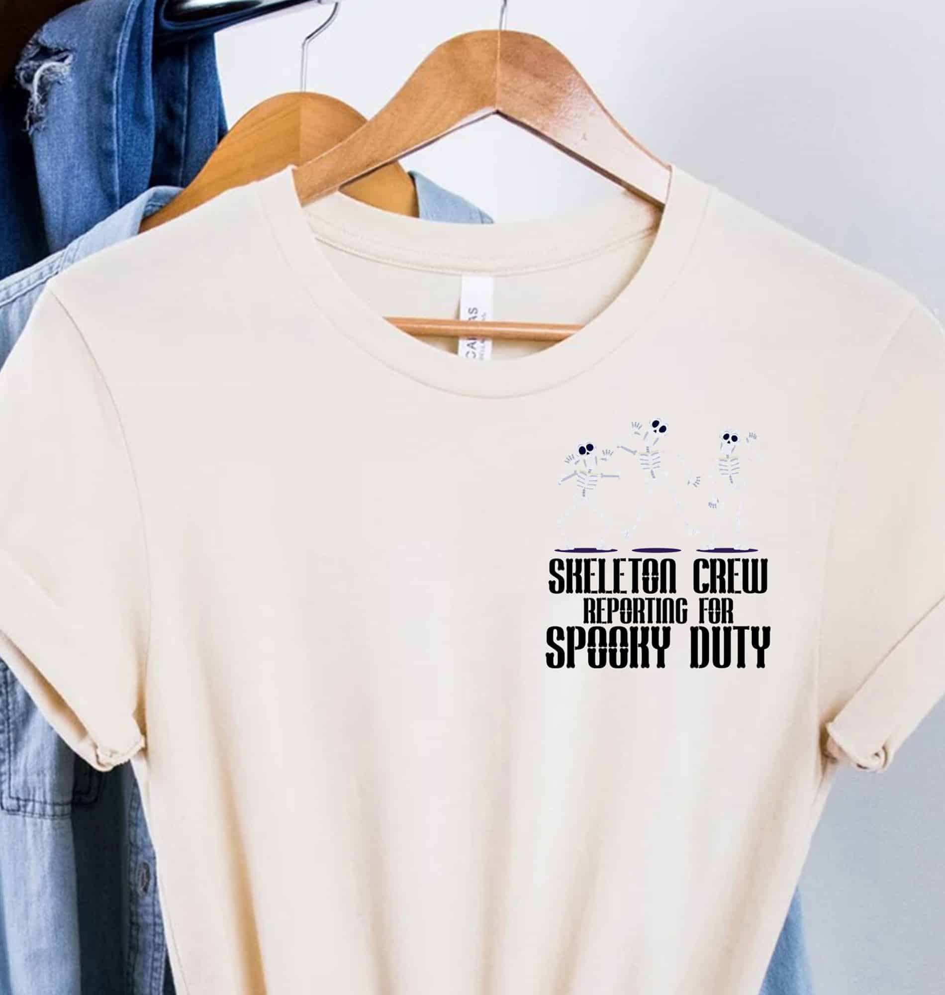 Sleek Spooky Duty Halloween Tee From Holidayshirts