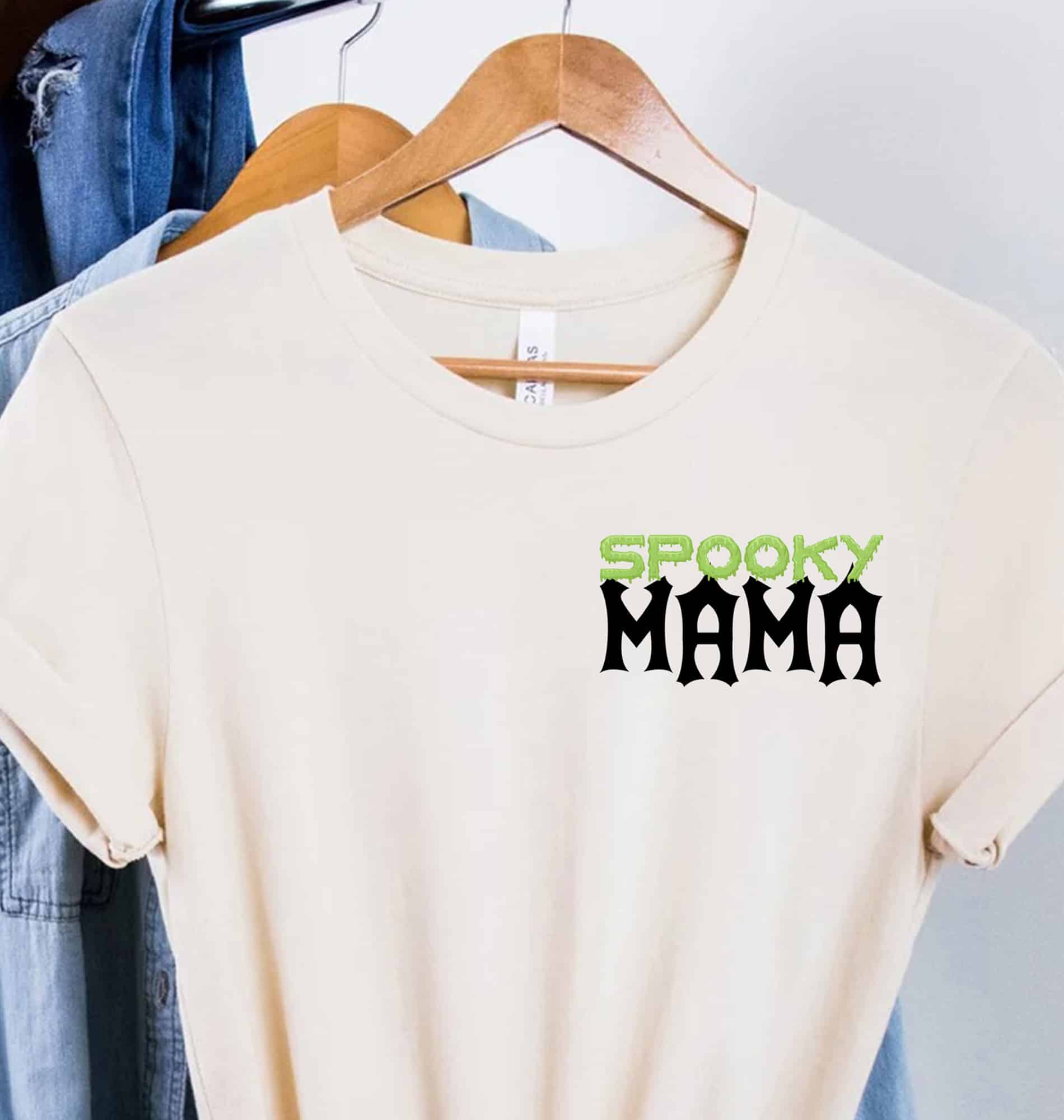 Funky Spooky Mama Halloween Tee - Holidayshirts