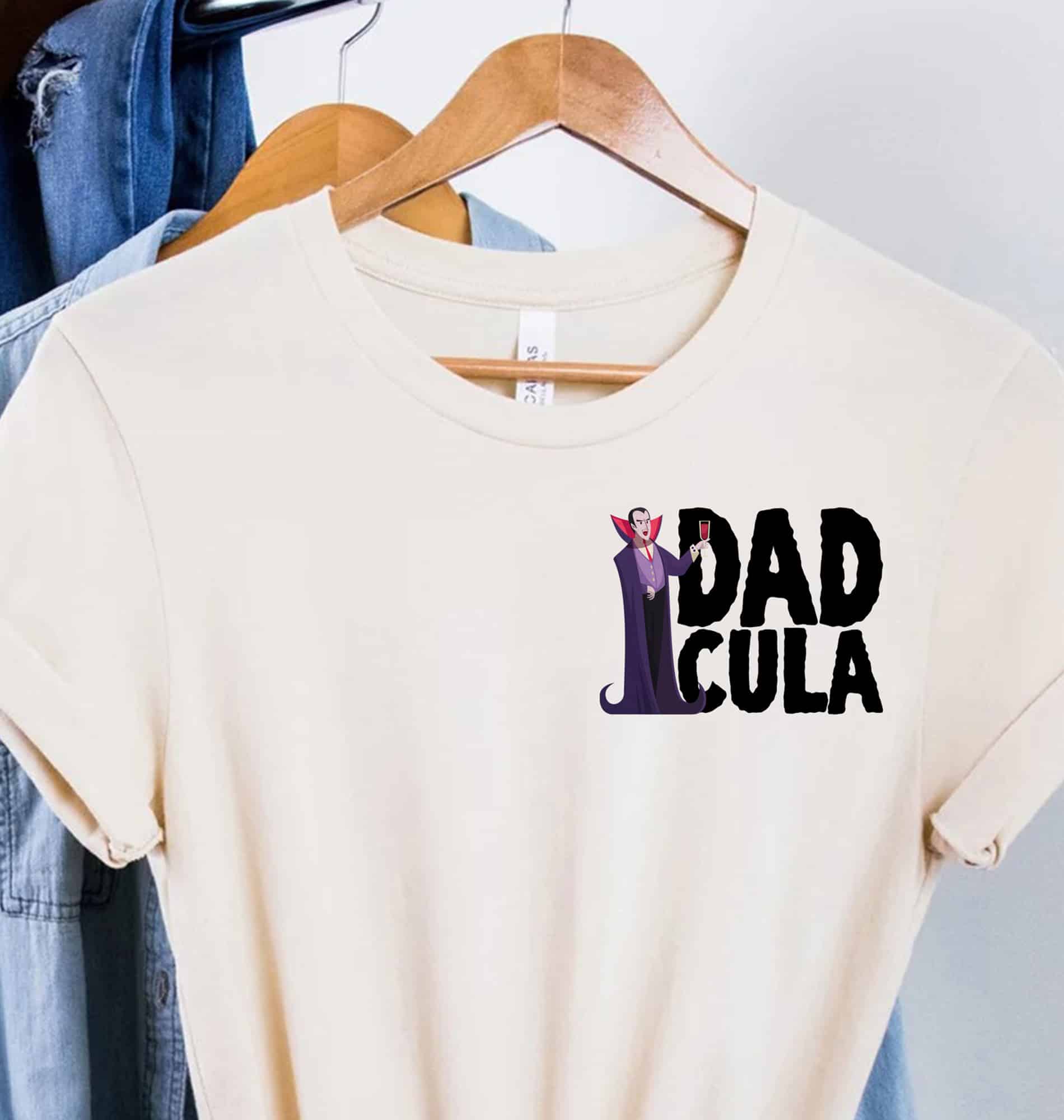 Dadcula Spooky Halloween Tee By Holidayshirts