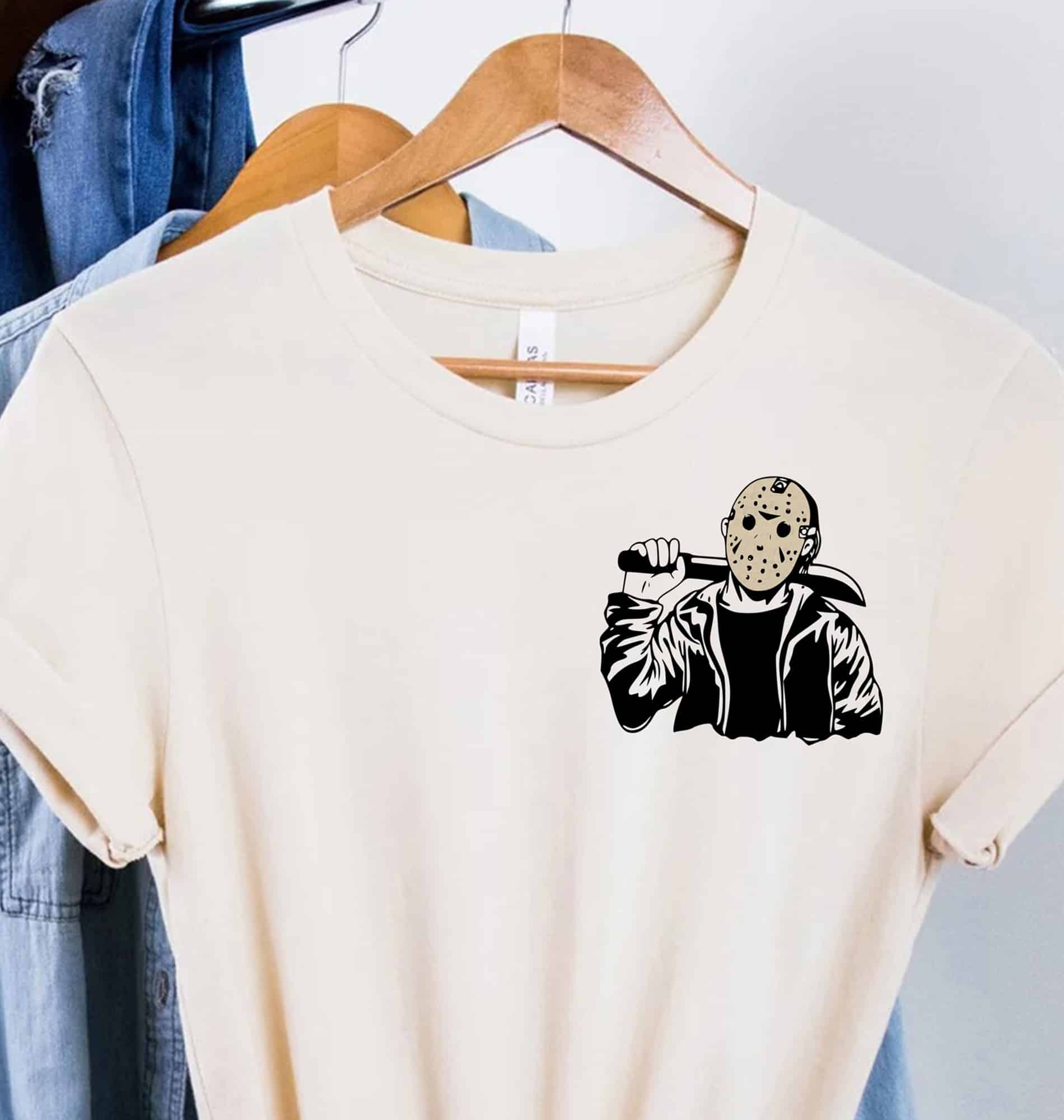 Elegant Vorhees Halloween Tee - Don't Mess