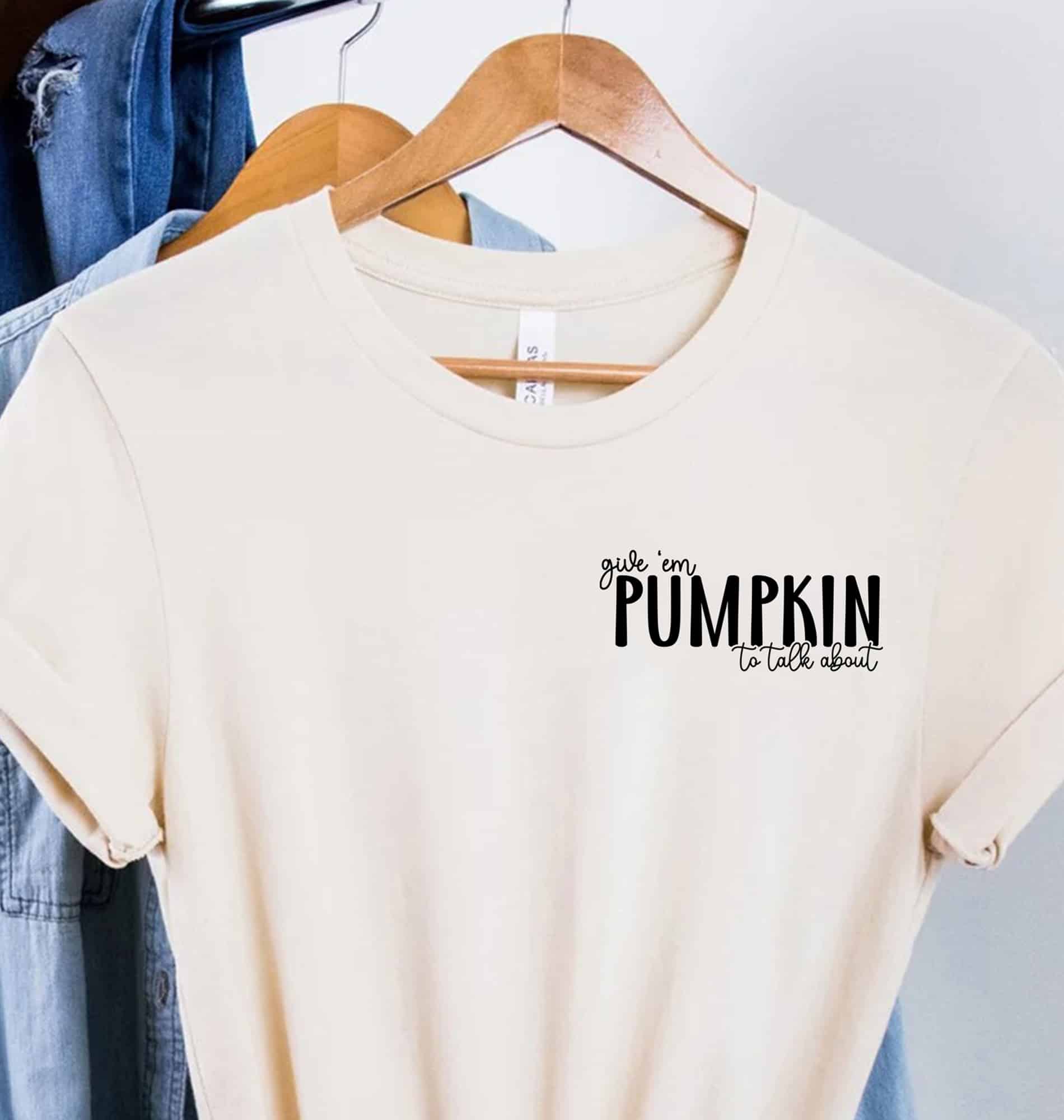 Talk-about Pumpkin Tee For Thanksgiving