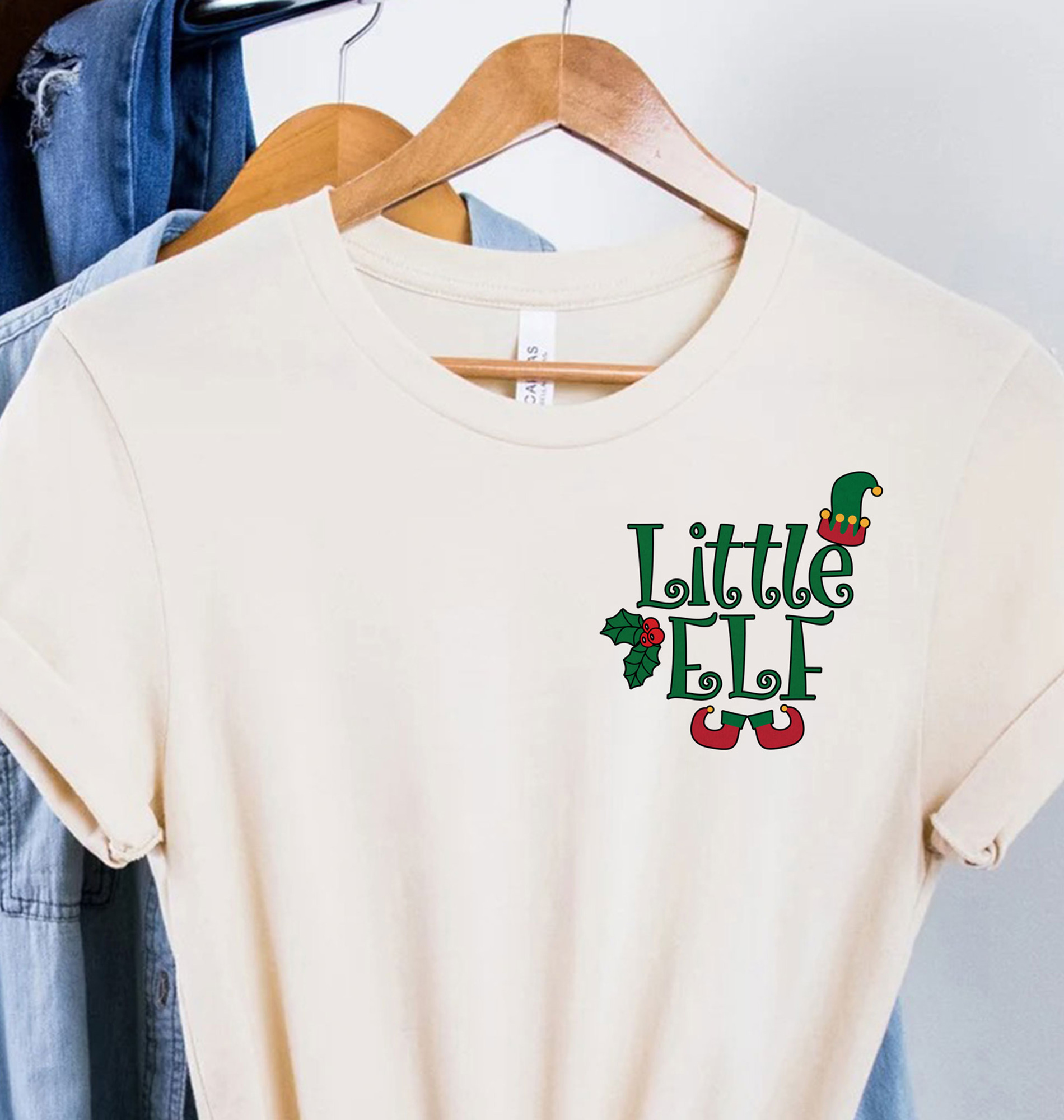 Little Elf Festive Tee - Holidayshirts.com Xmas Special