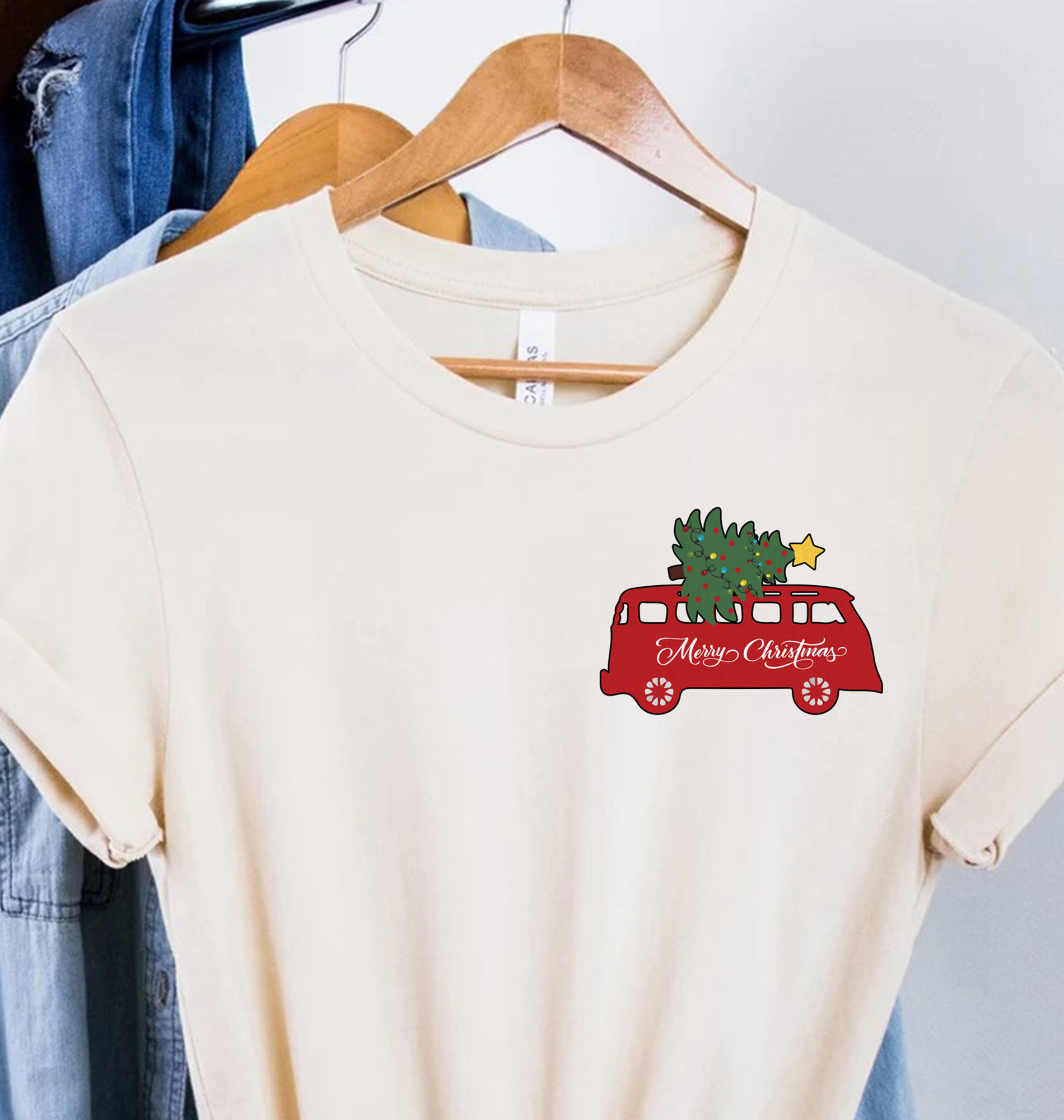 Festive Merry Christmas Tee From Holidayshirts