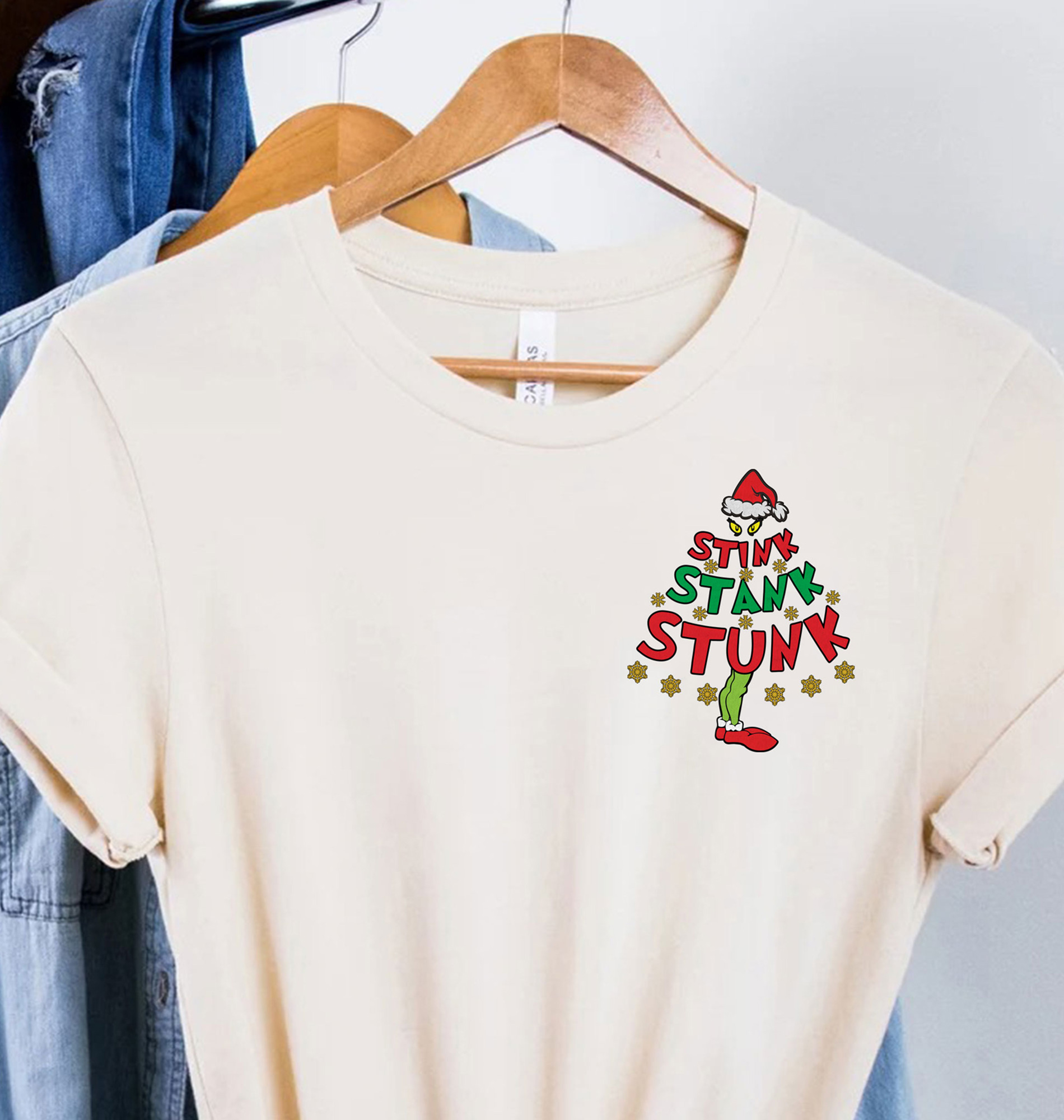 "stink Stank Stunk" Festive Xmas Tee From Holidayshirts