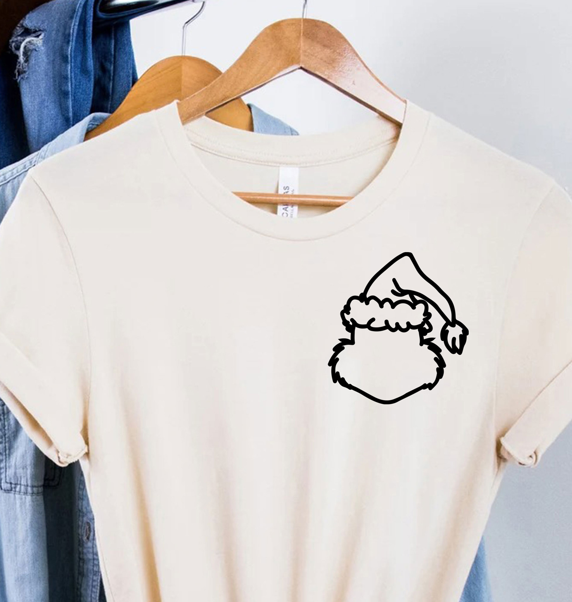 Santa Grinch Festive Tee - Exclusive Christmas Delight