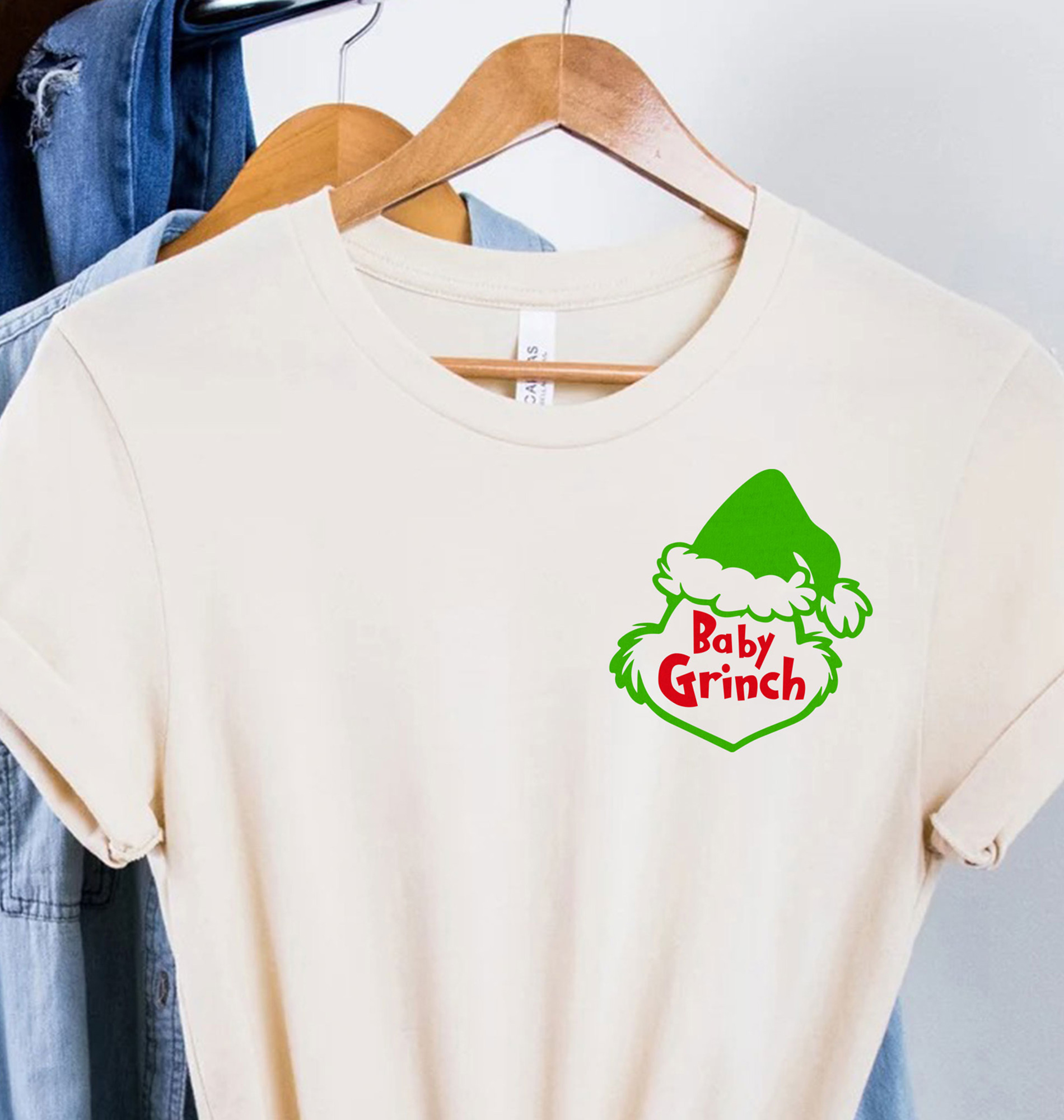 Baby Grinch Festive Tee - Holidayshirts.com