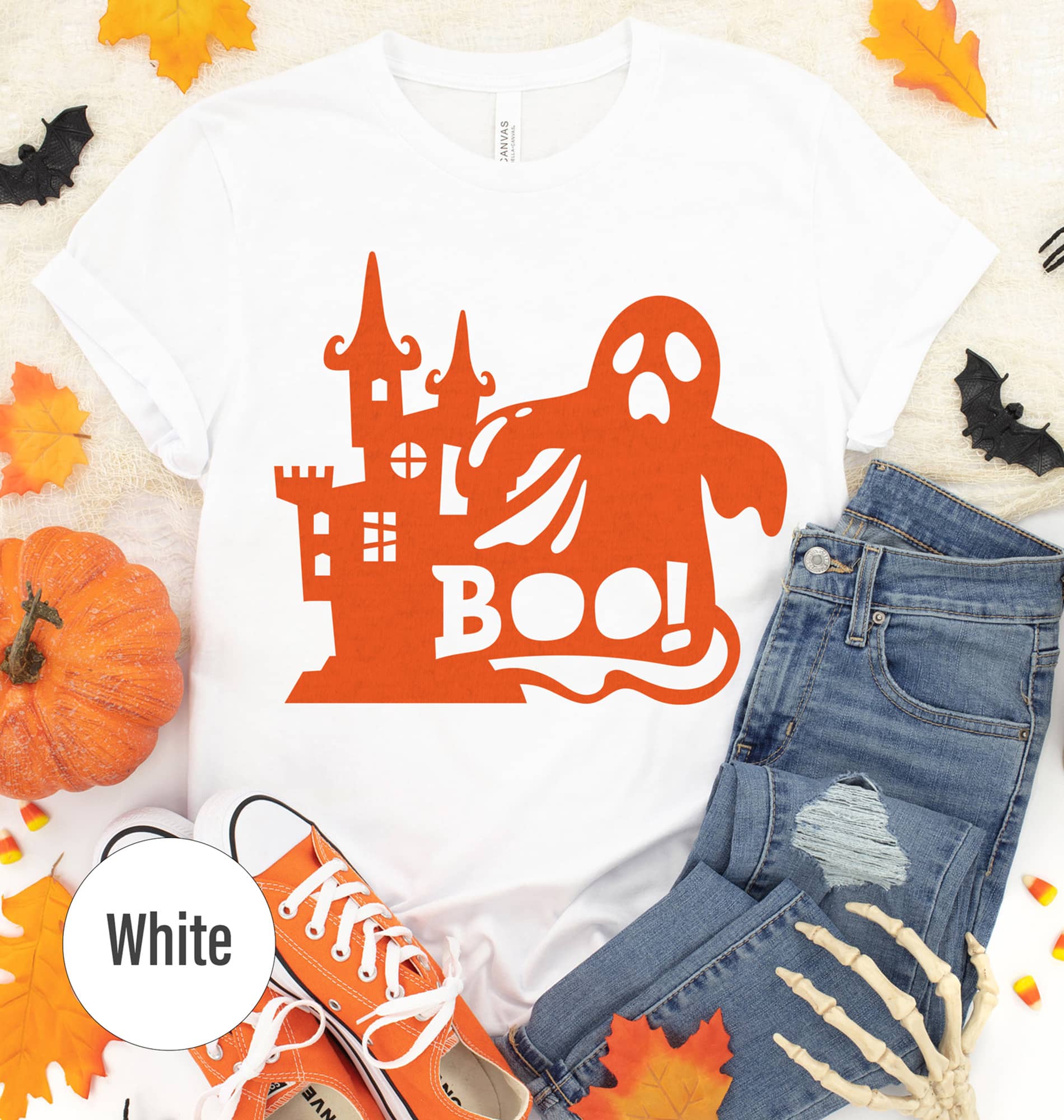 Spooky Ghost Boo Tee - Halloween Special