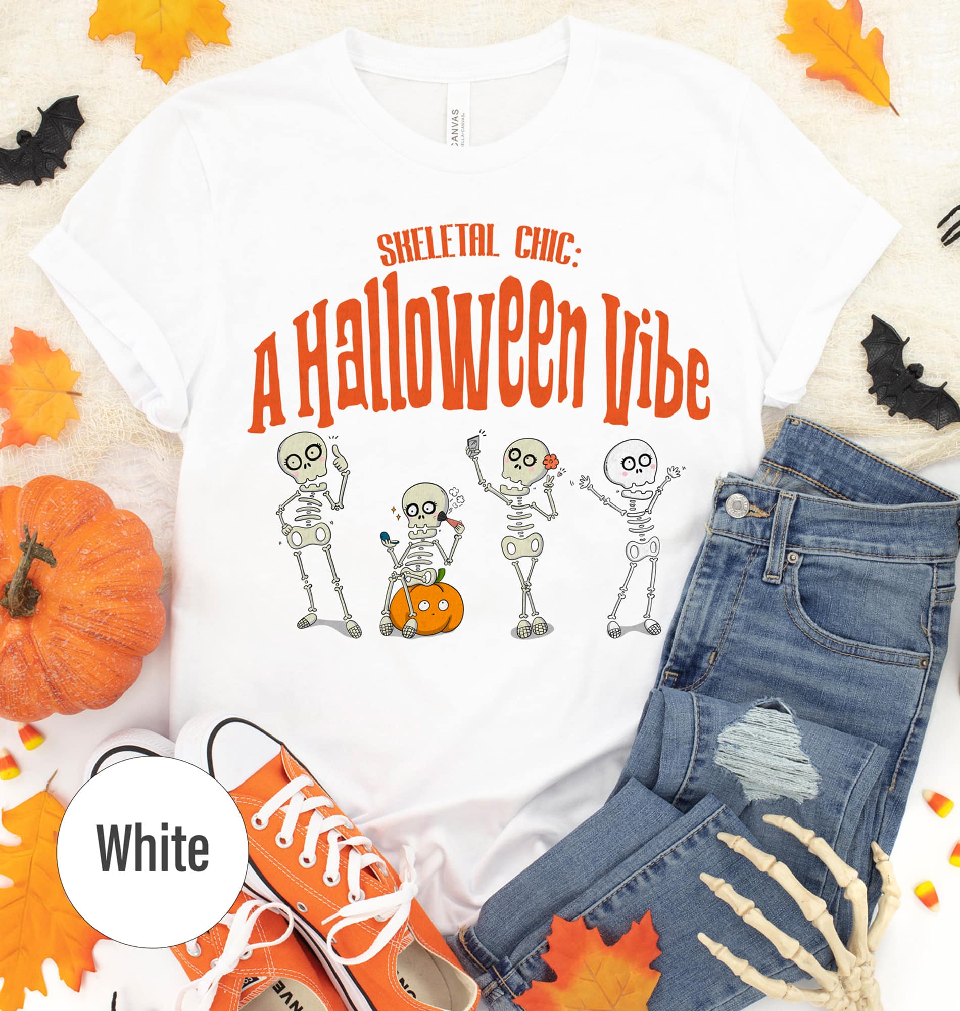 Spooky-comfy Halloween Tee From Holidayshirts