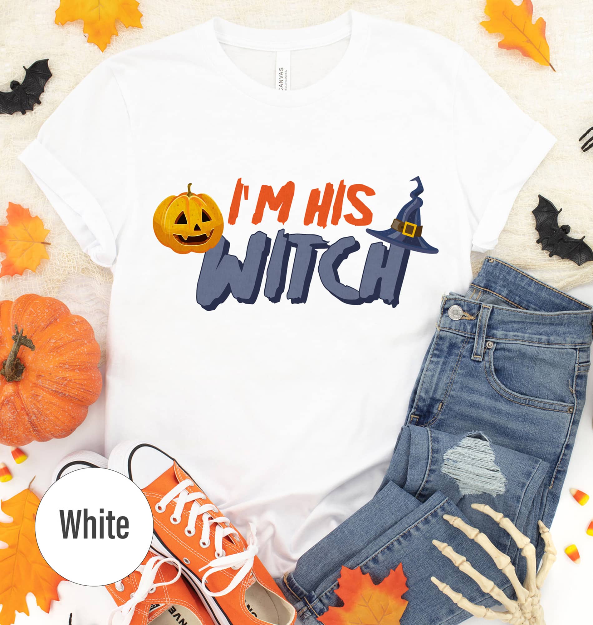 Crazy Witch Men's Halloween Tee By Holidayshirts