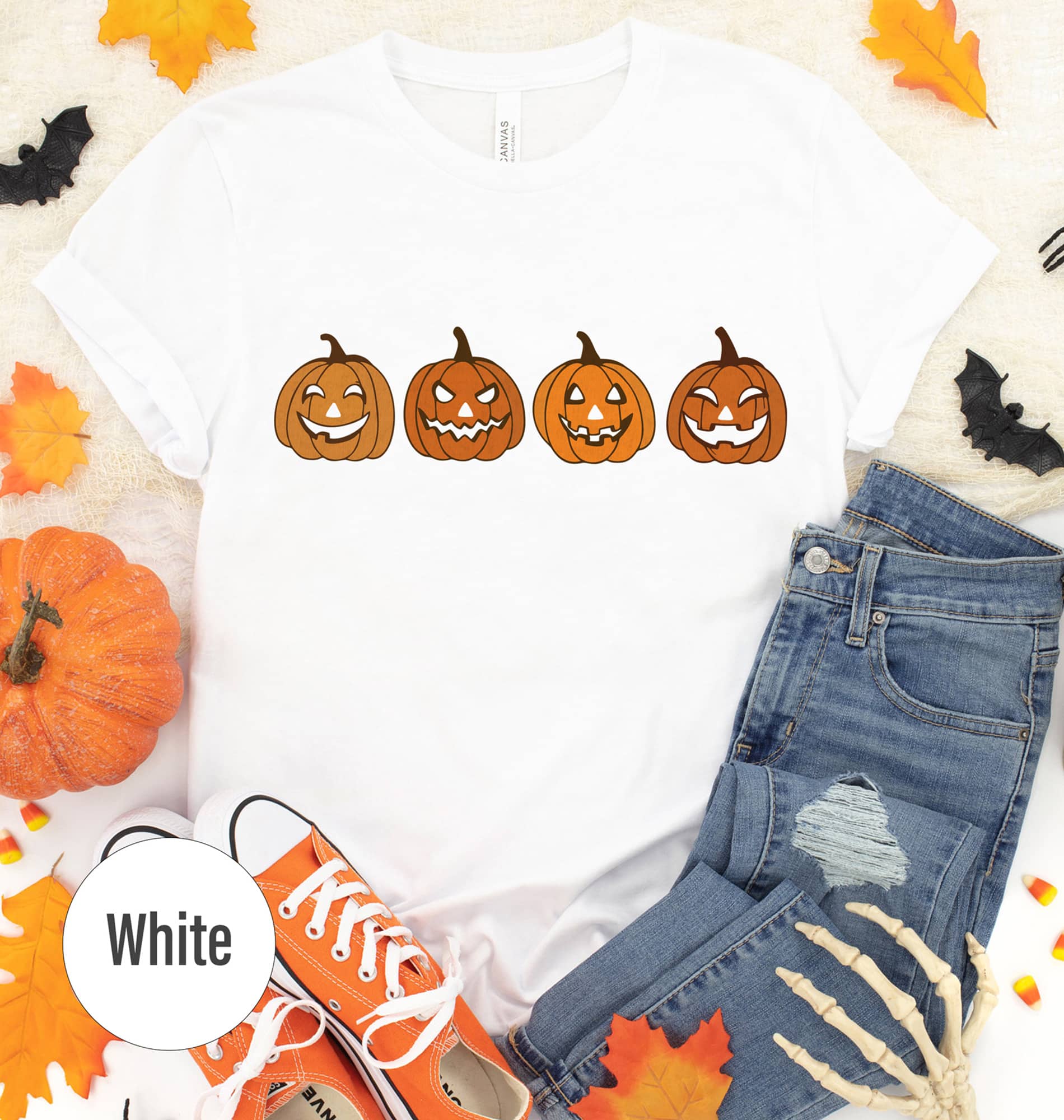 Spooky Durable Pumpkin Tee - Halloween Special