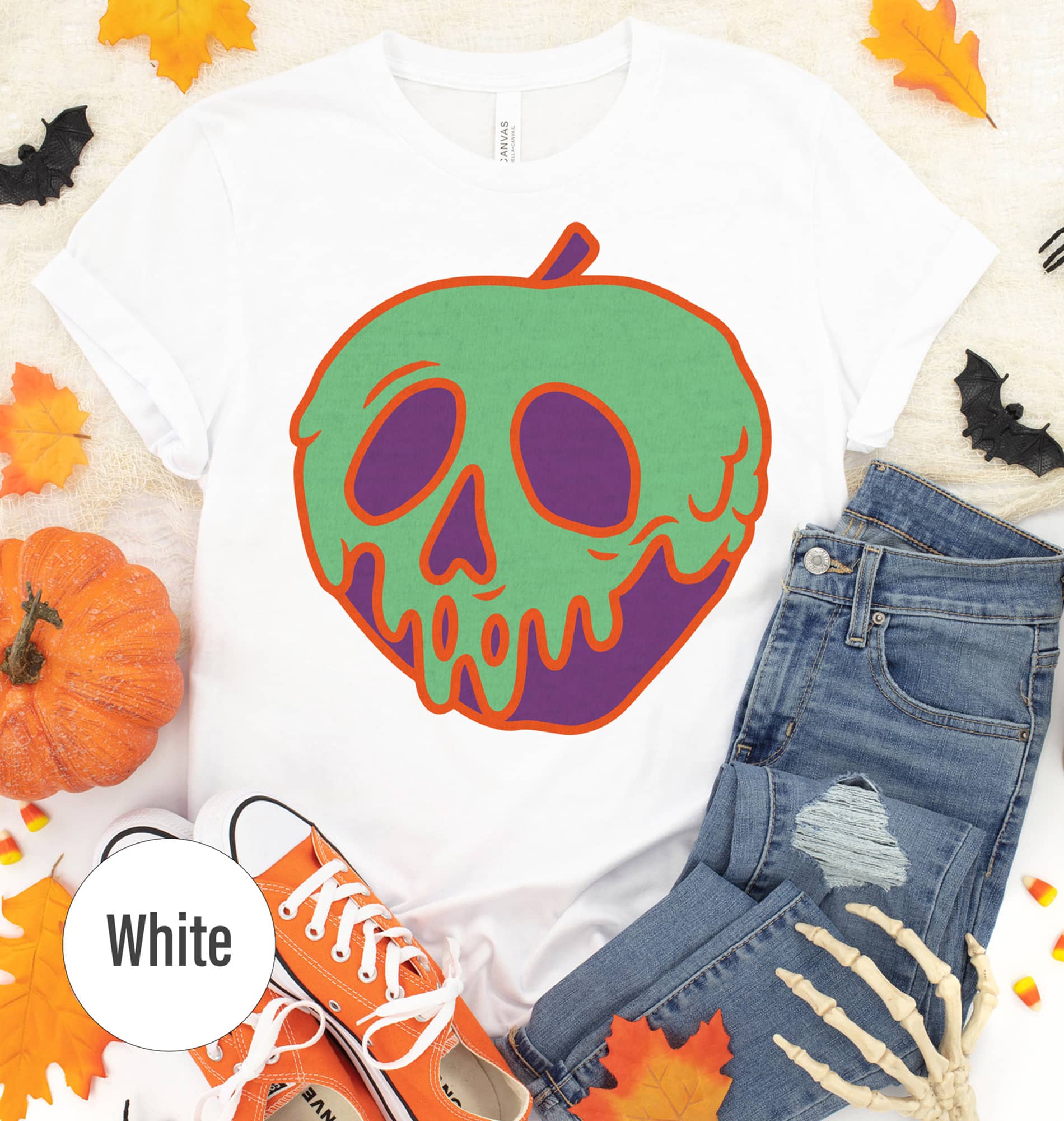 Spooky Ghost Fruit Tee - Halloween Special