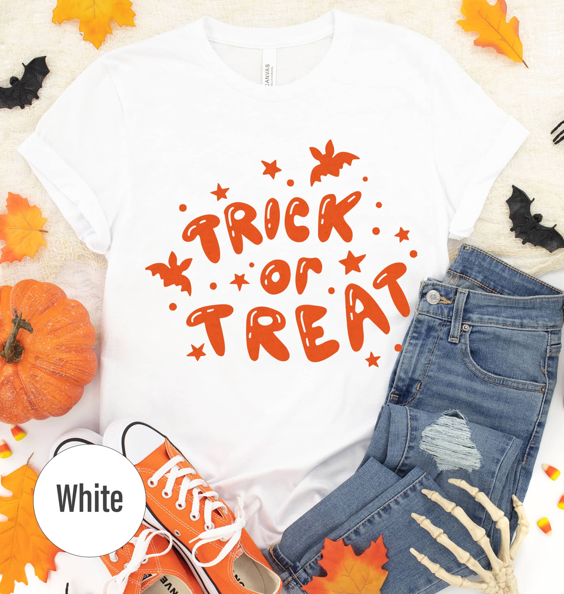 Trick Or Treat Fun Halloween Tee - Holidayshirts