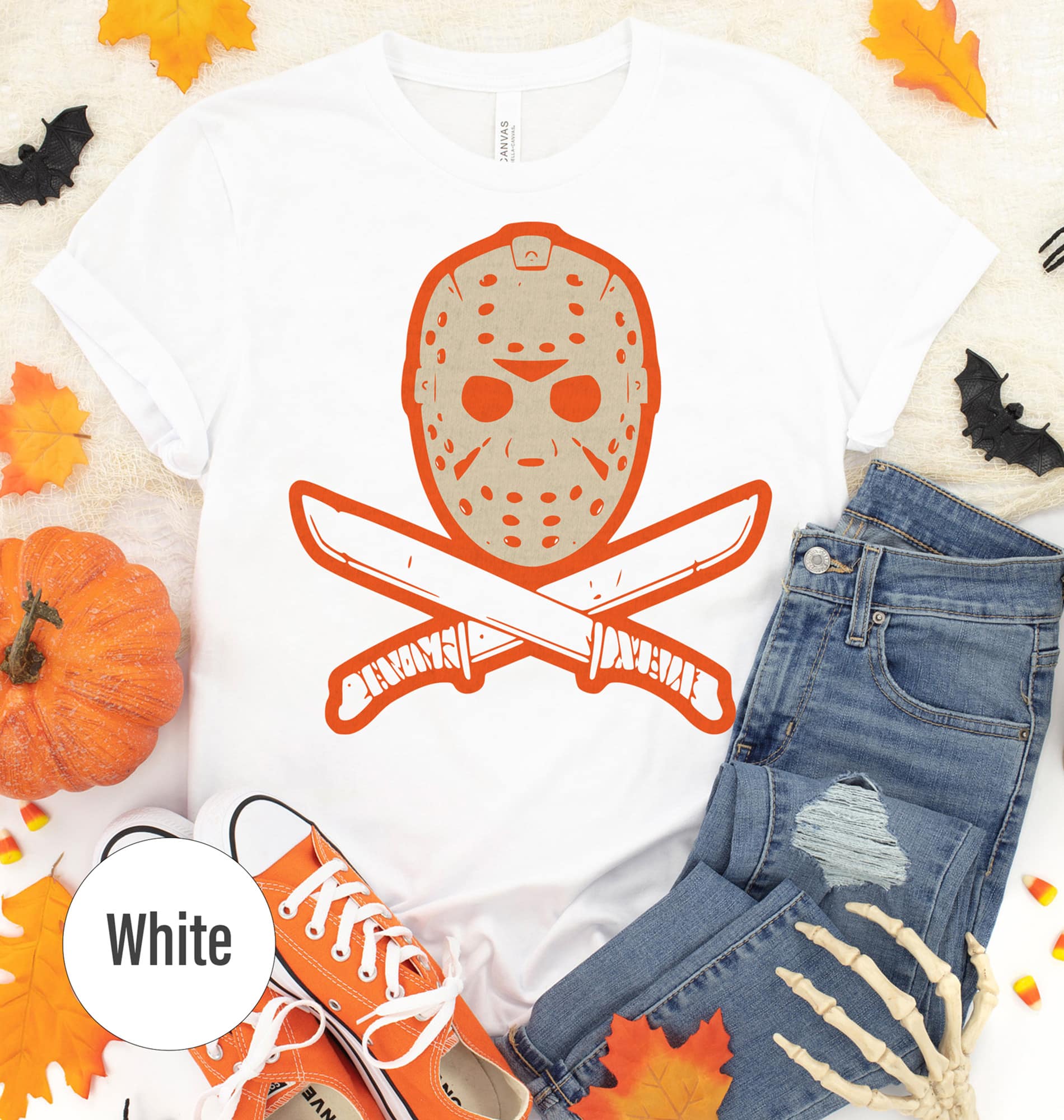 Boy's Playful Vorehees Knife Halloween Tee