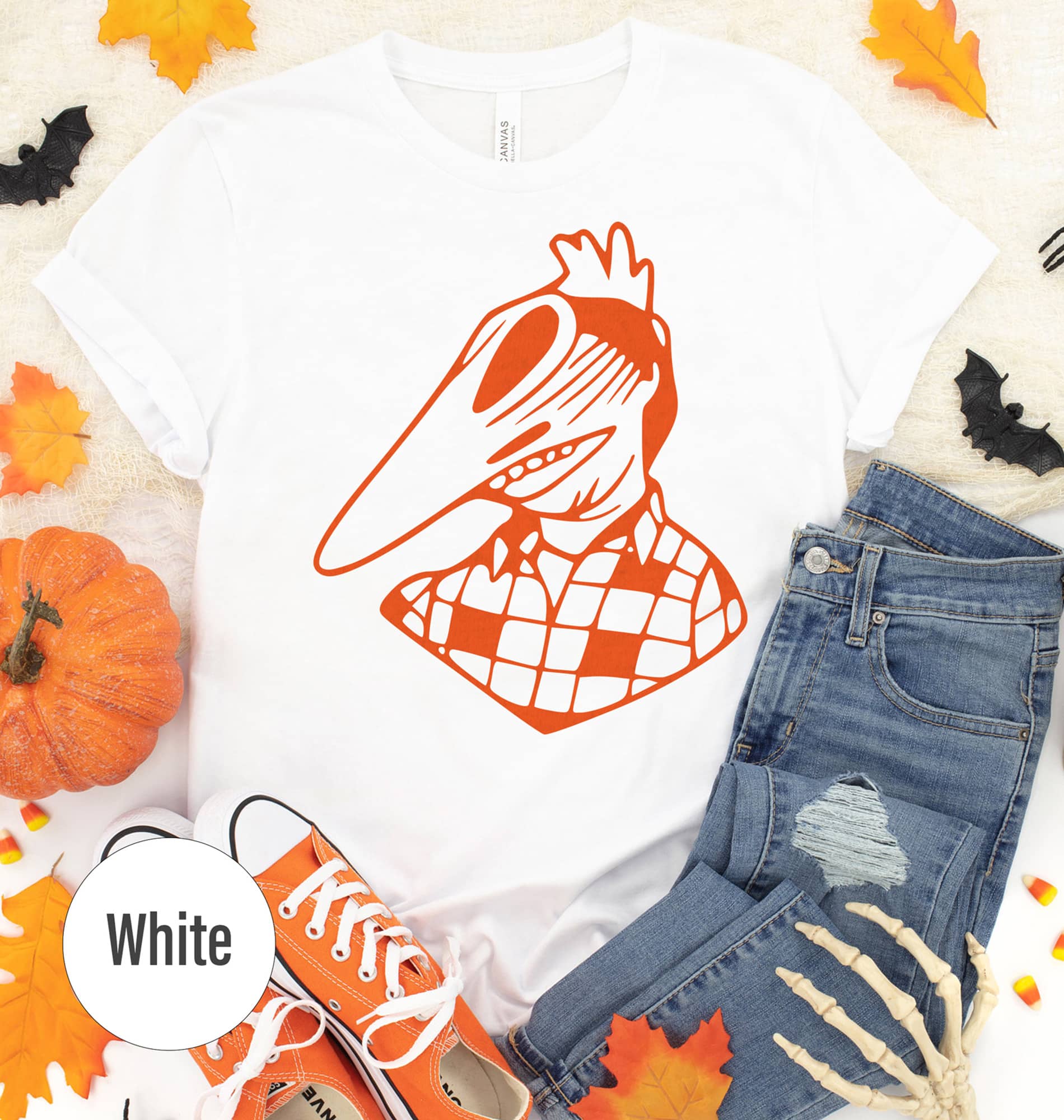 Spooky Chicken Halloween Tee - Holidayshirts.com