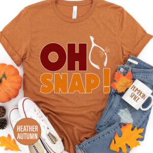 Oh Snap Turkey Thanksgiving T Shirt