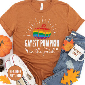 Gayest Pumpkin Thanksgiving T Shirt