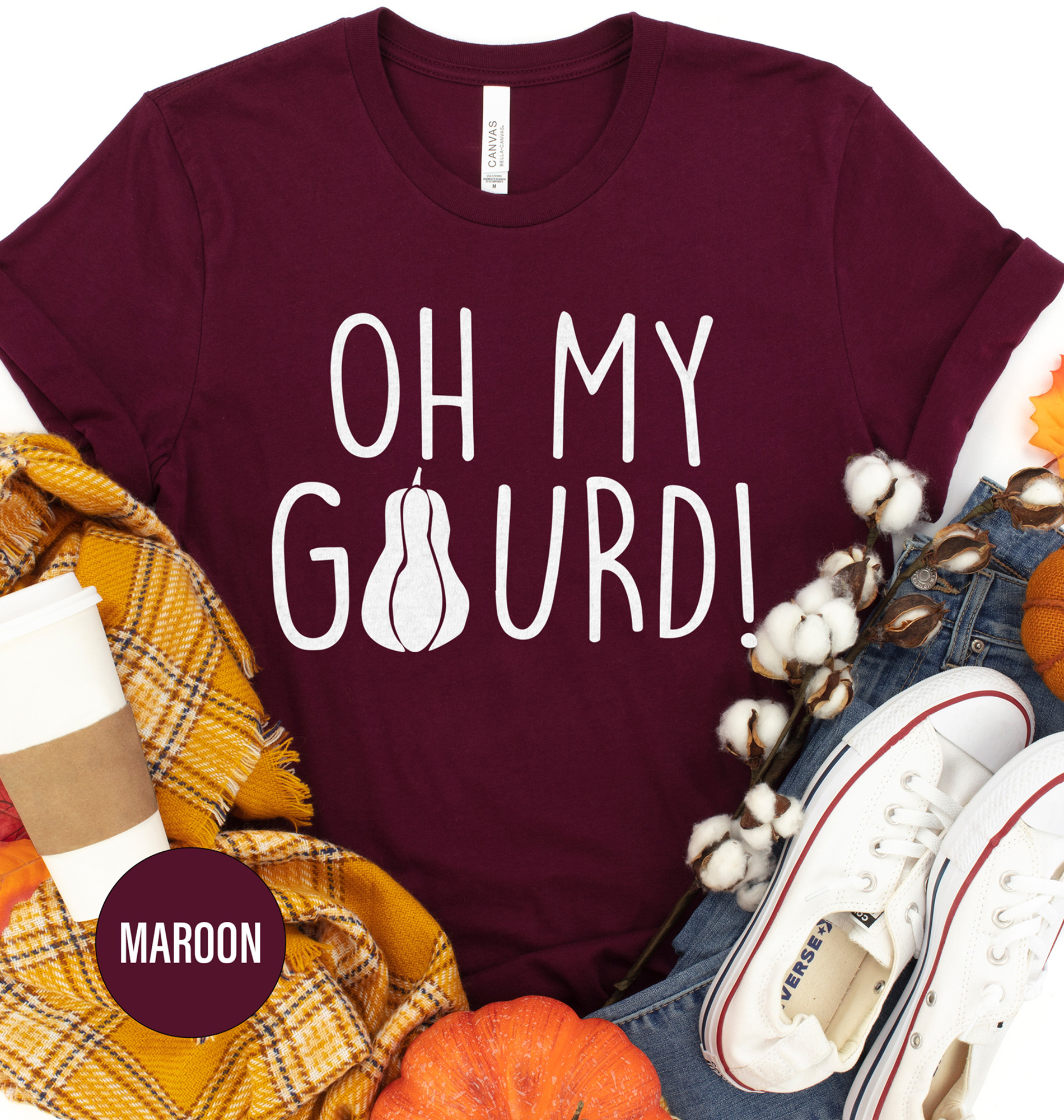 Oh My Gourd Thanksgiving T Shirt
