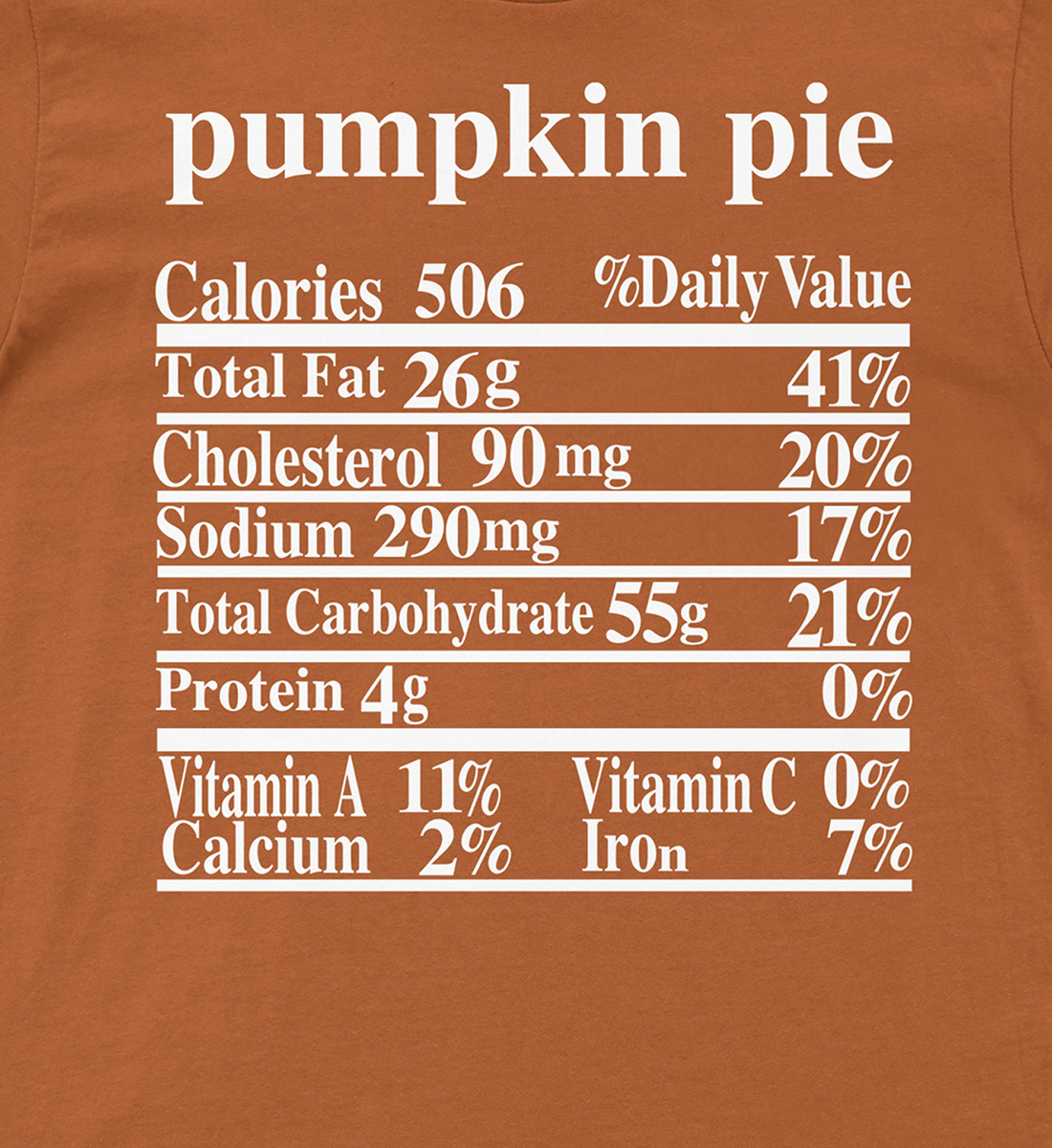 Pumpkin Pie Thanksgiving T Shirt