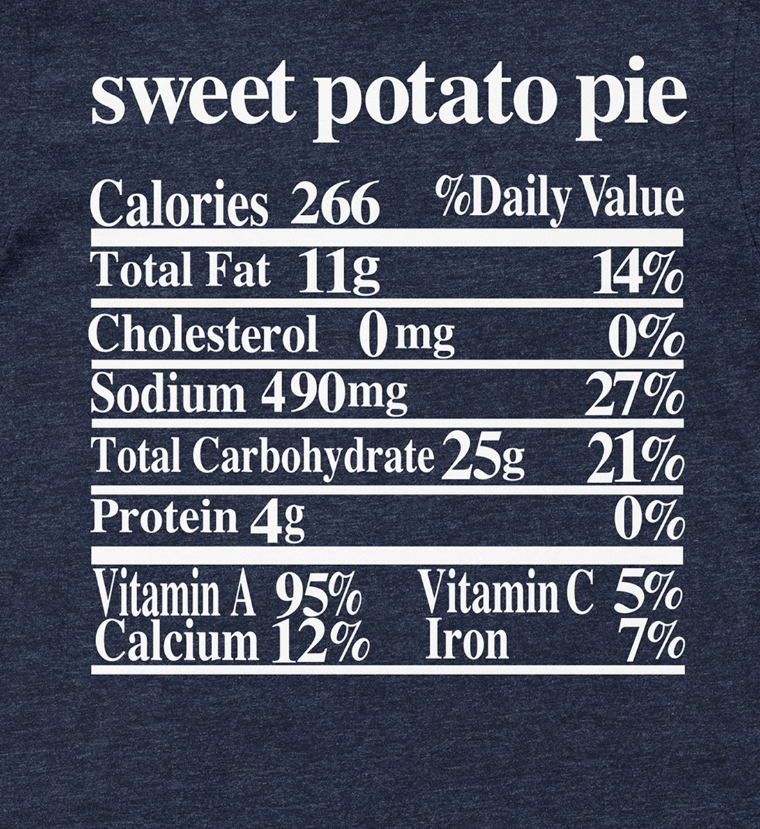 Sweet Potato Pie Thanksgiving T Shirt