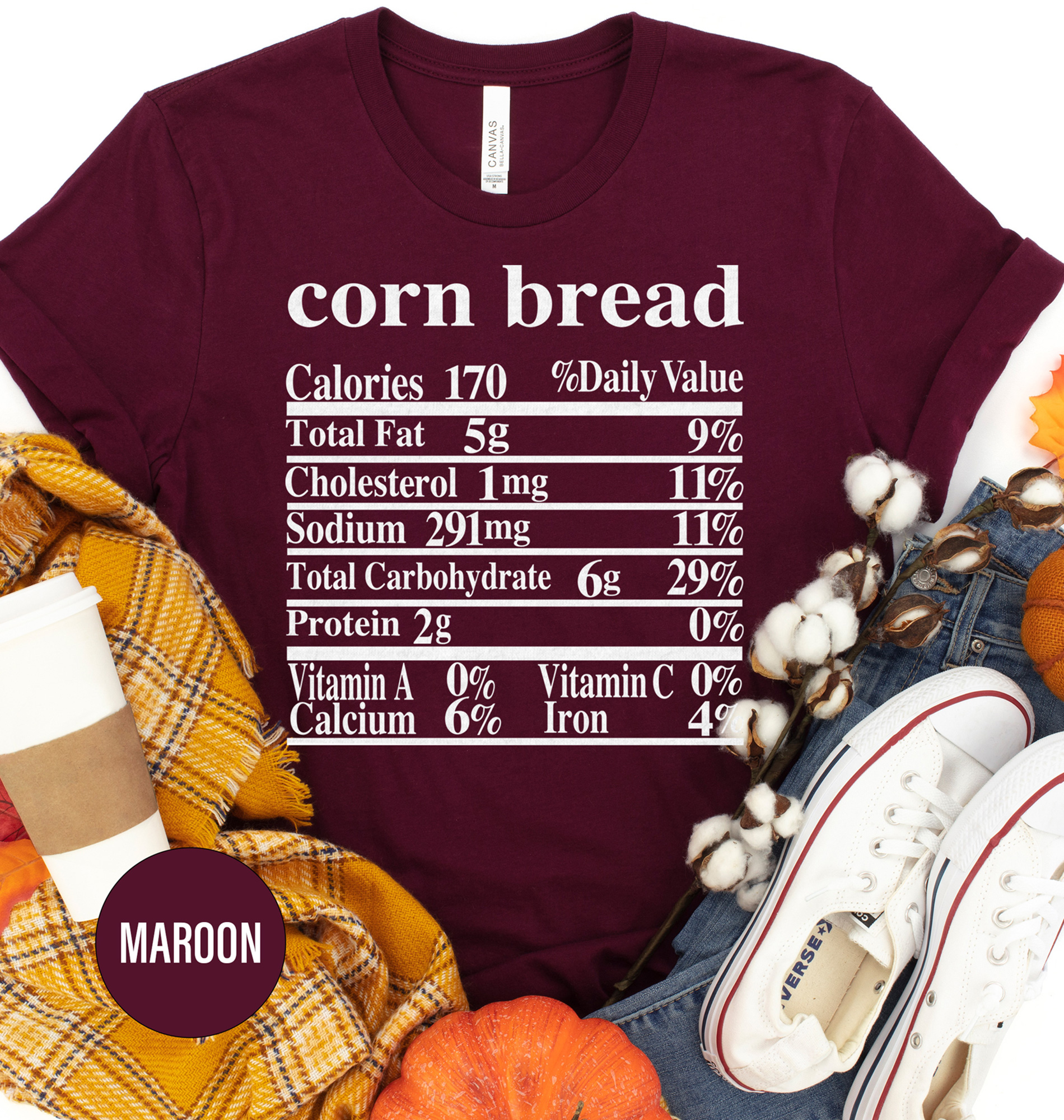 Corn Bread Thanksgiving T Shirt