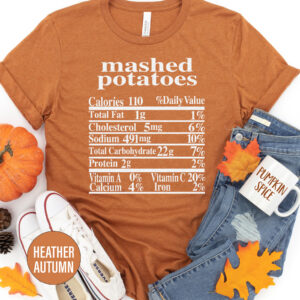 Mashed Potatoes Thanksgiving T Shirt
