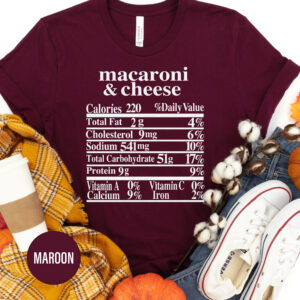 Macaroni & Cheese Thanksgiving T Shirt