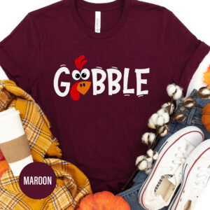 Gobble Thanksgiving T Shirt