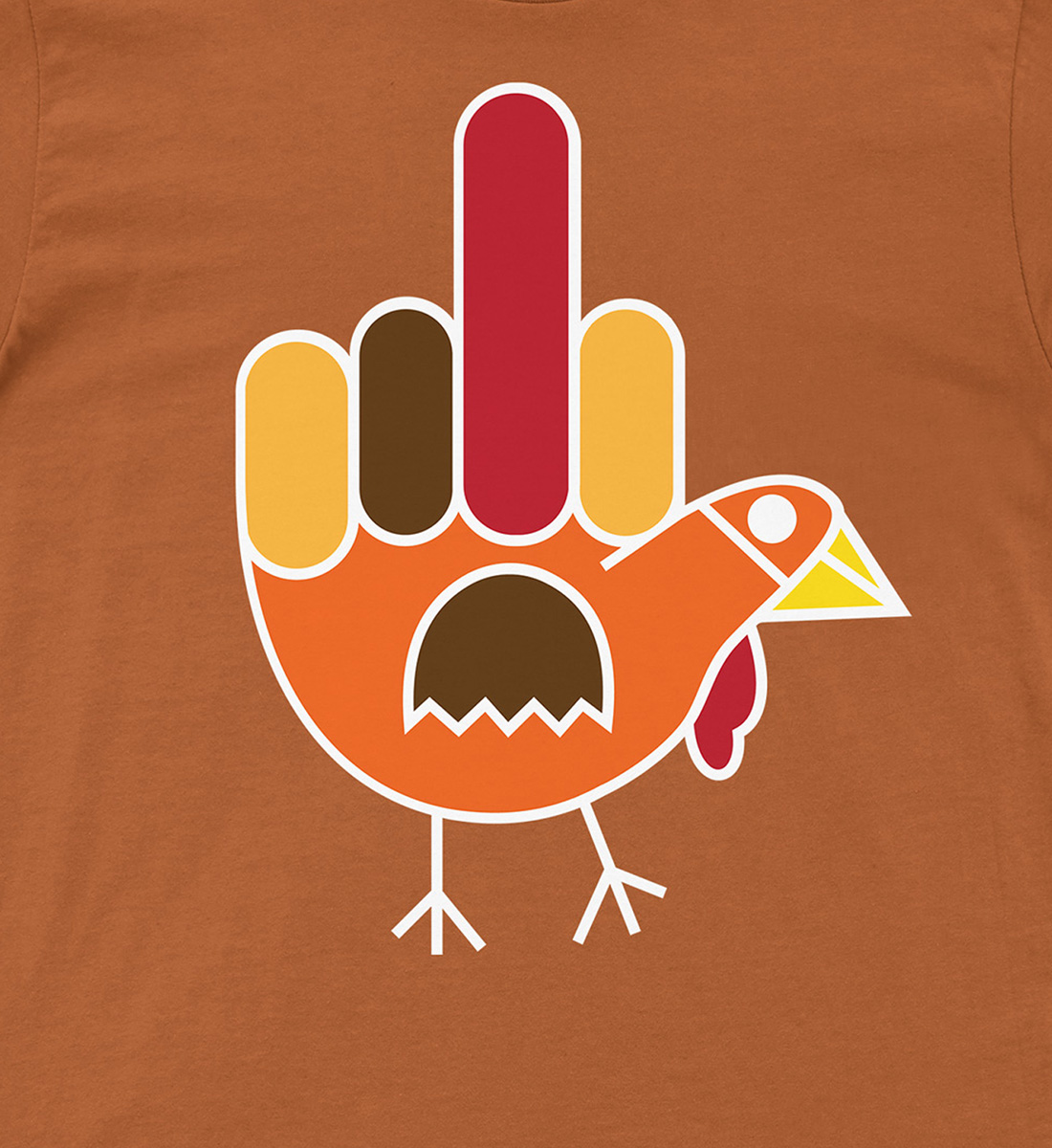 Flipping Turkey Thanksgiving T Shirt