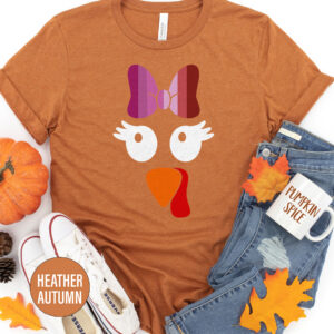 Fun Thanksgiving Girl Turkey Thanksgiving T Shirt