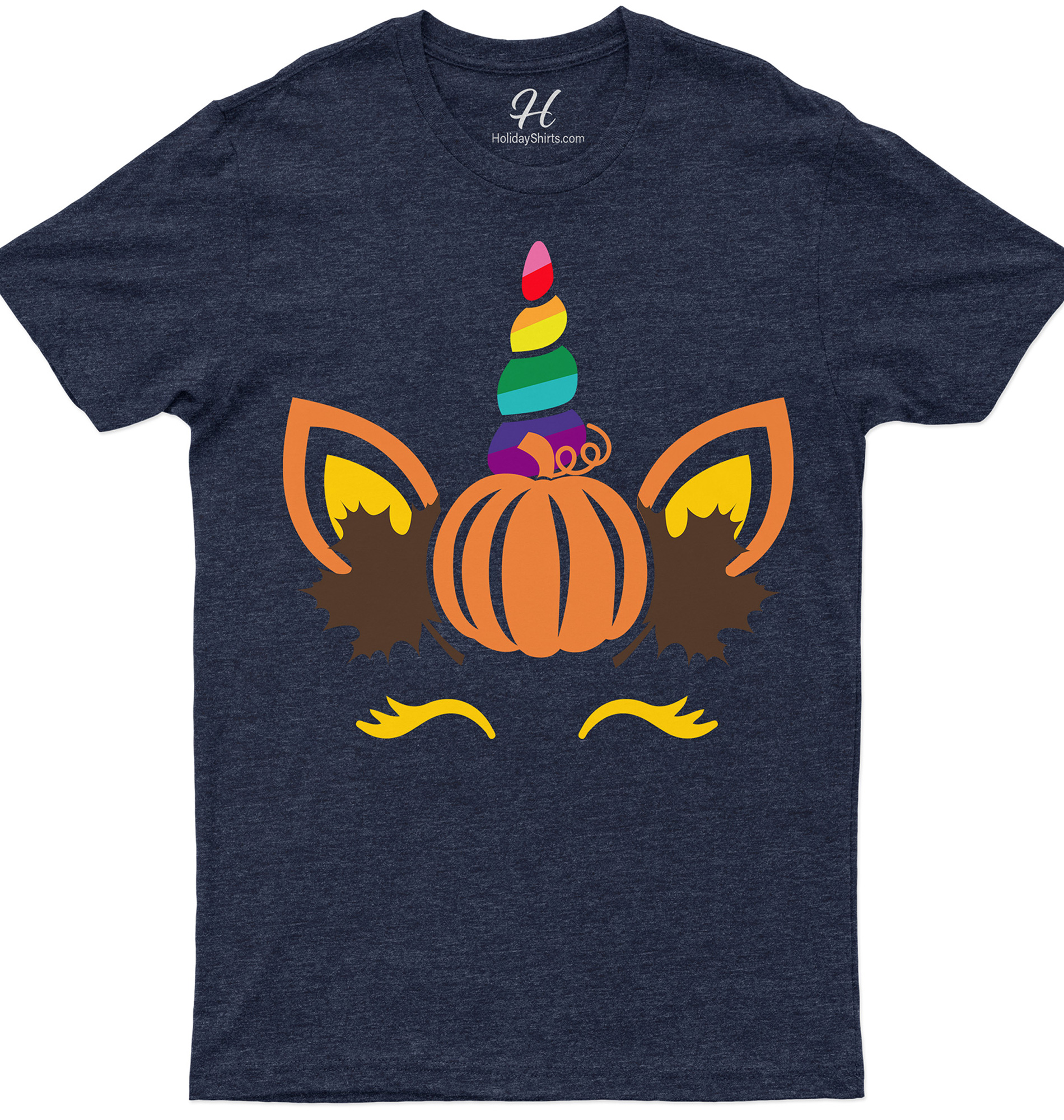 Thanksgiving Rainbow Unicorn Thanksgiving T Shirt