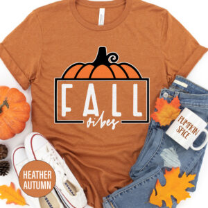 Fall Vibes Thanksgiving T Shirt