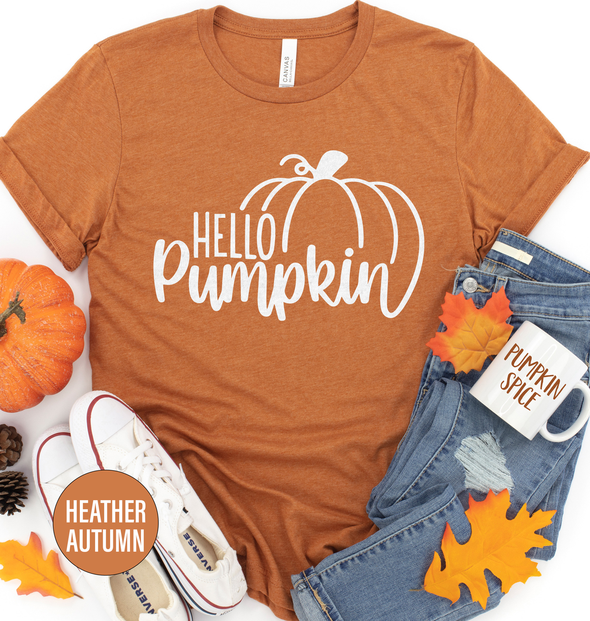 Hello Pumpkin Thanksgiving T Shirt