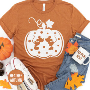 Disney Pumpkin Thanksgiving T Shirt