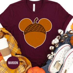 Disney Acorn Mickey Thanksgiving T Shirt